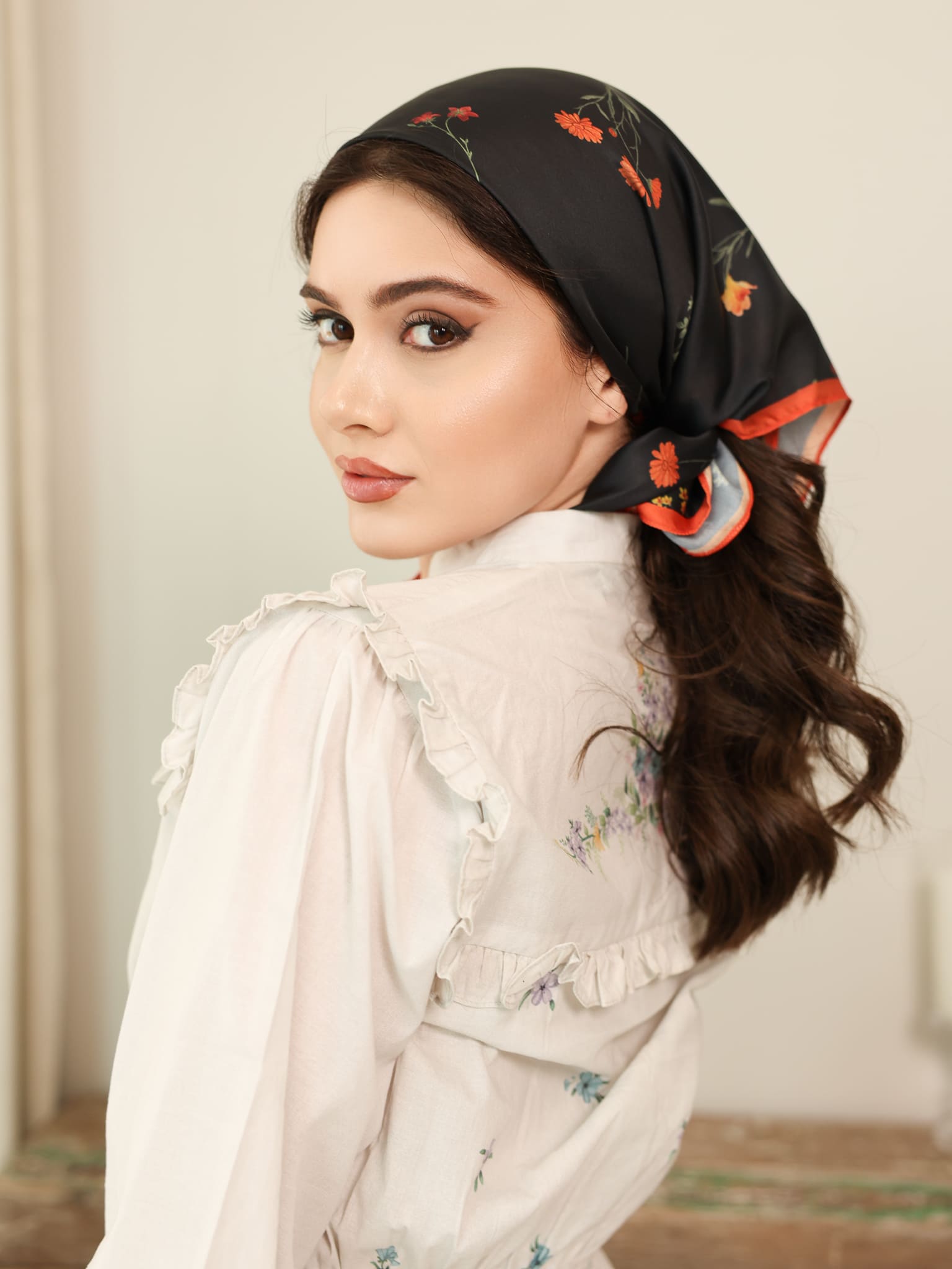 Shadow Garden Printed Head Scarf