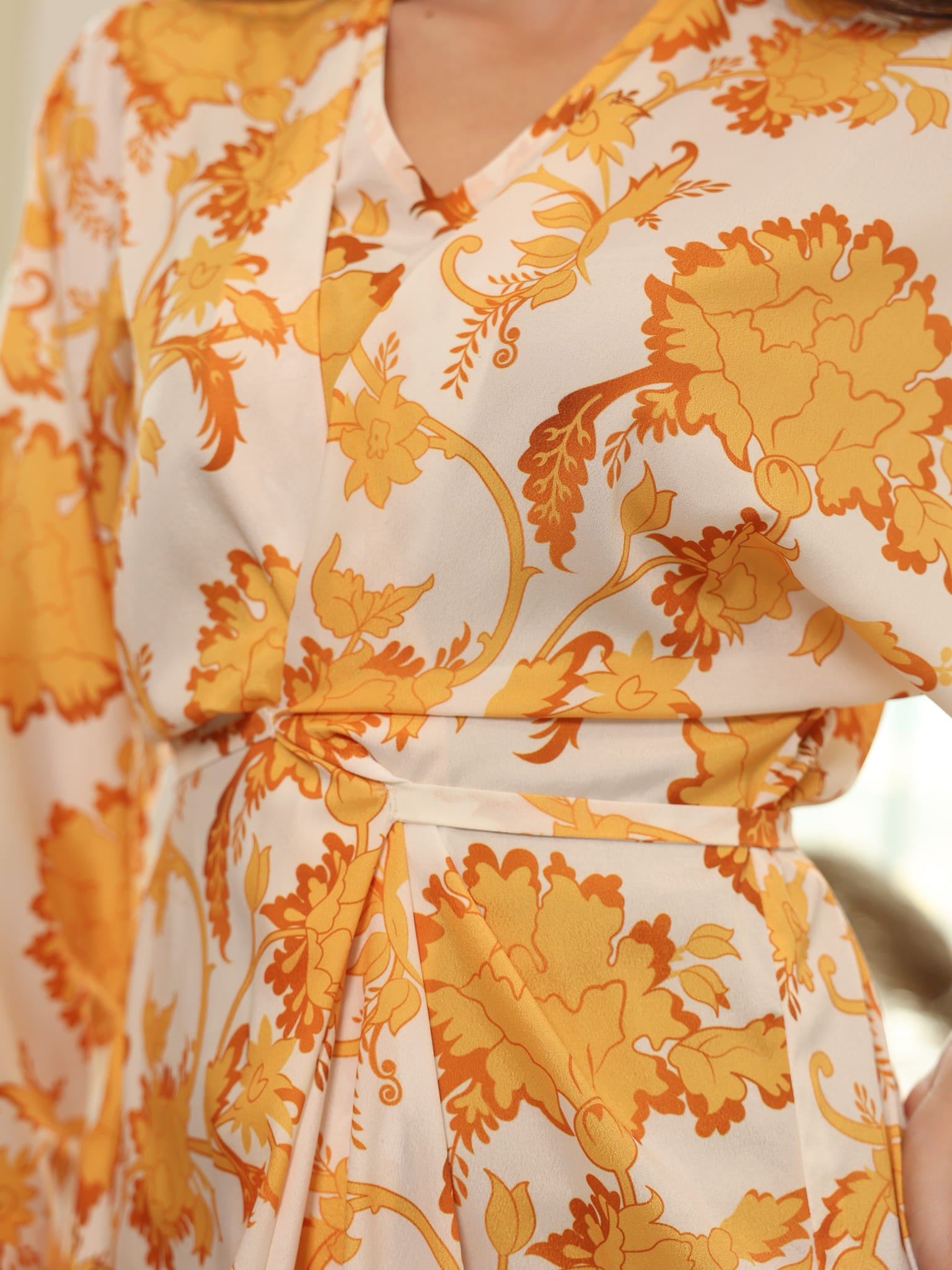 Saffron String Dress
