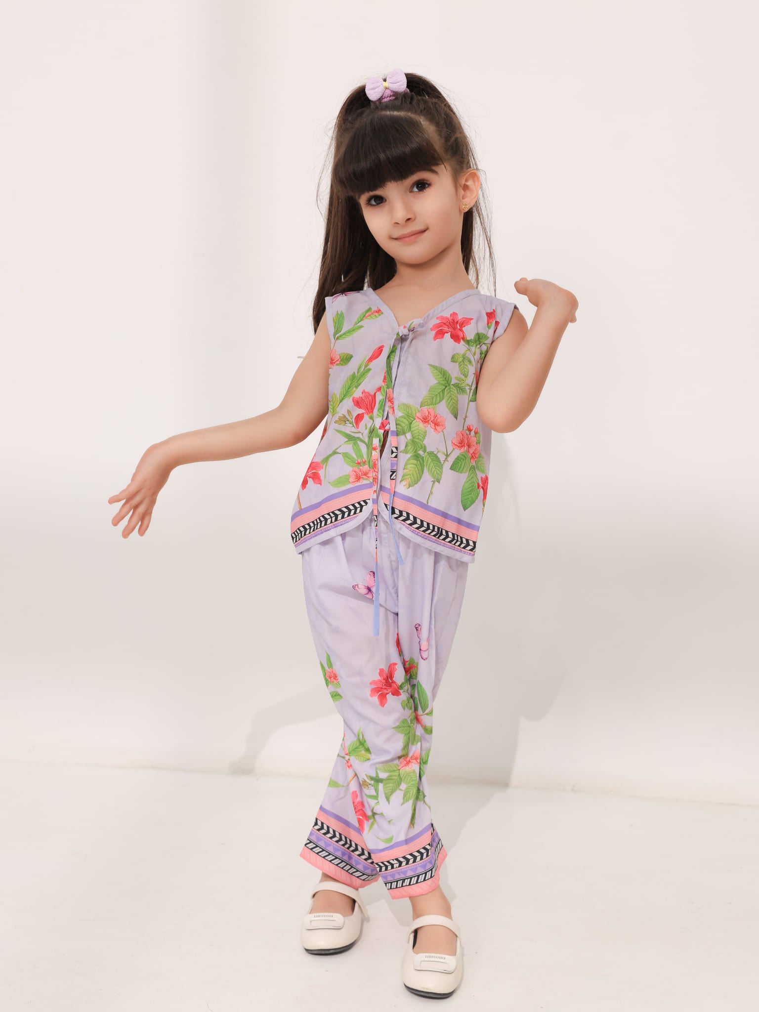 Mini Wisteria Co Ord Set For Girls