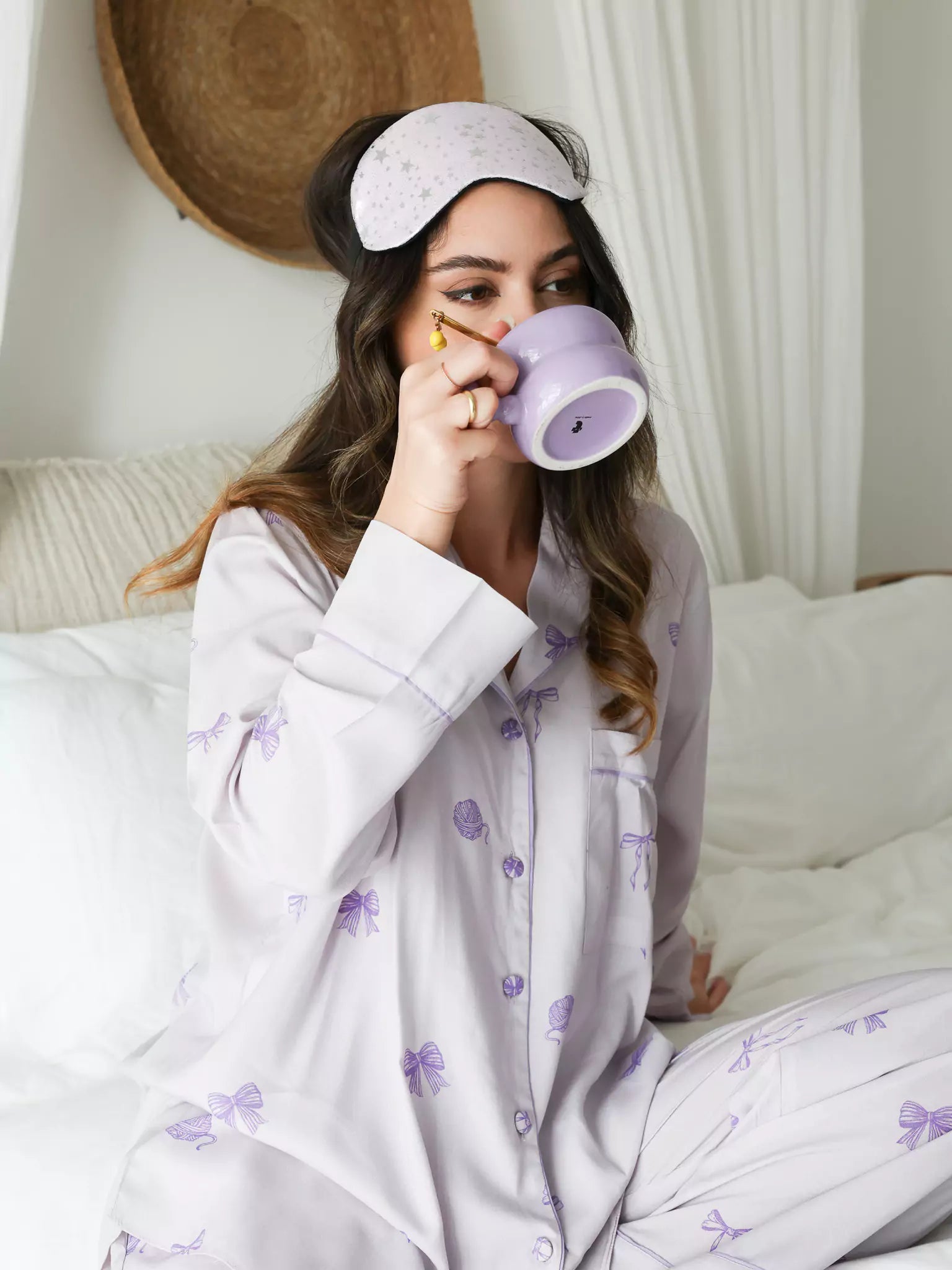 Lullaby Lounge Bow Shirt