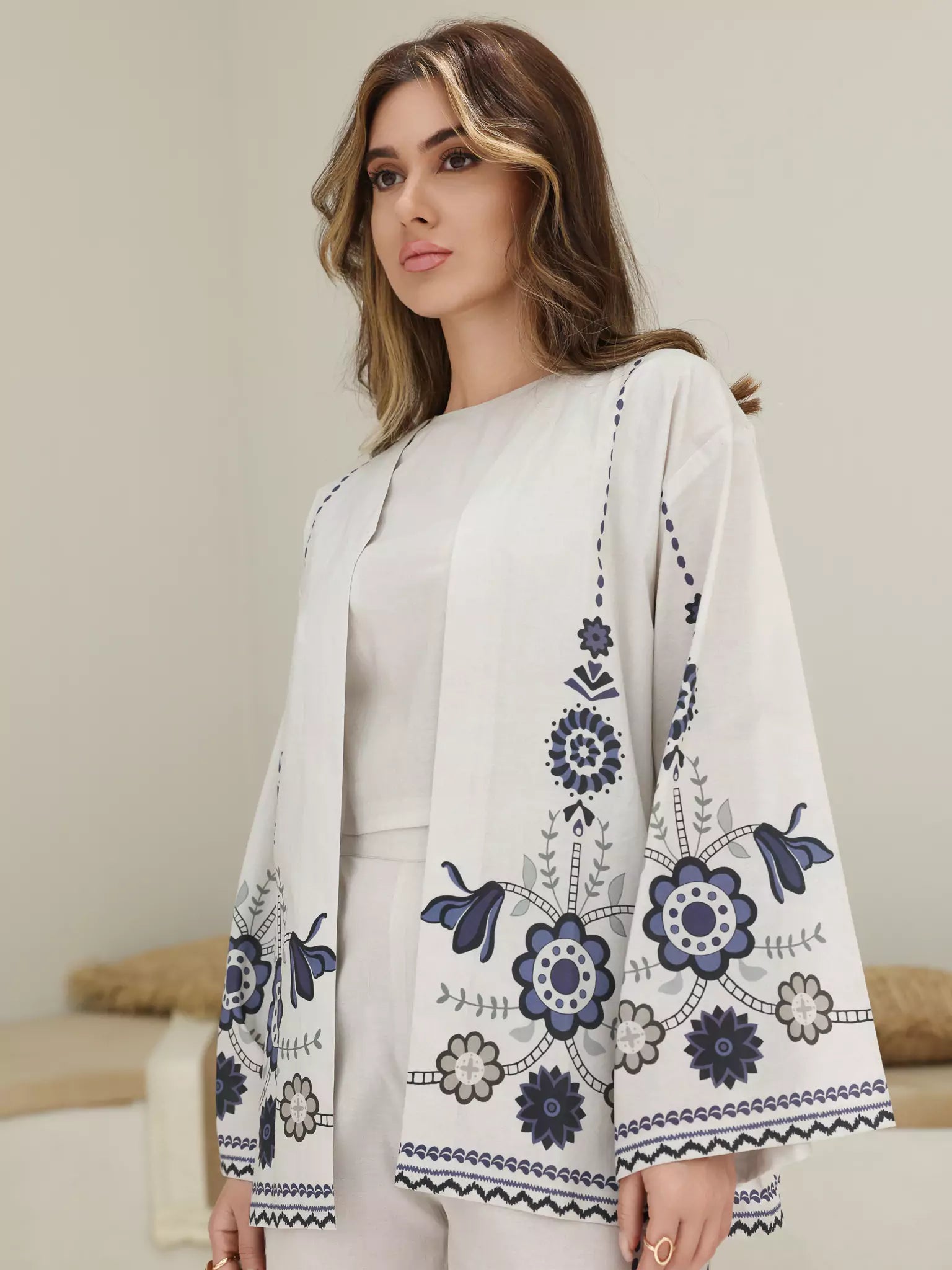 Indigo Vector Co Ord Set