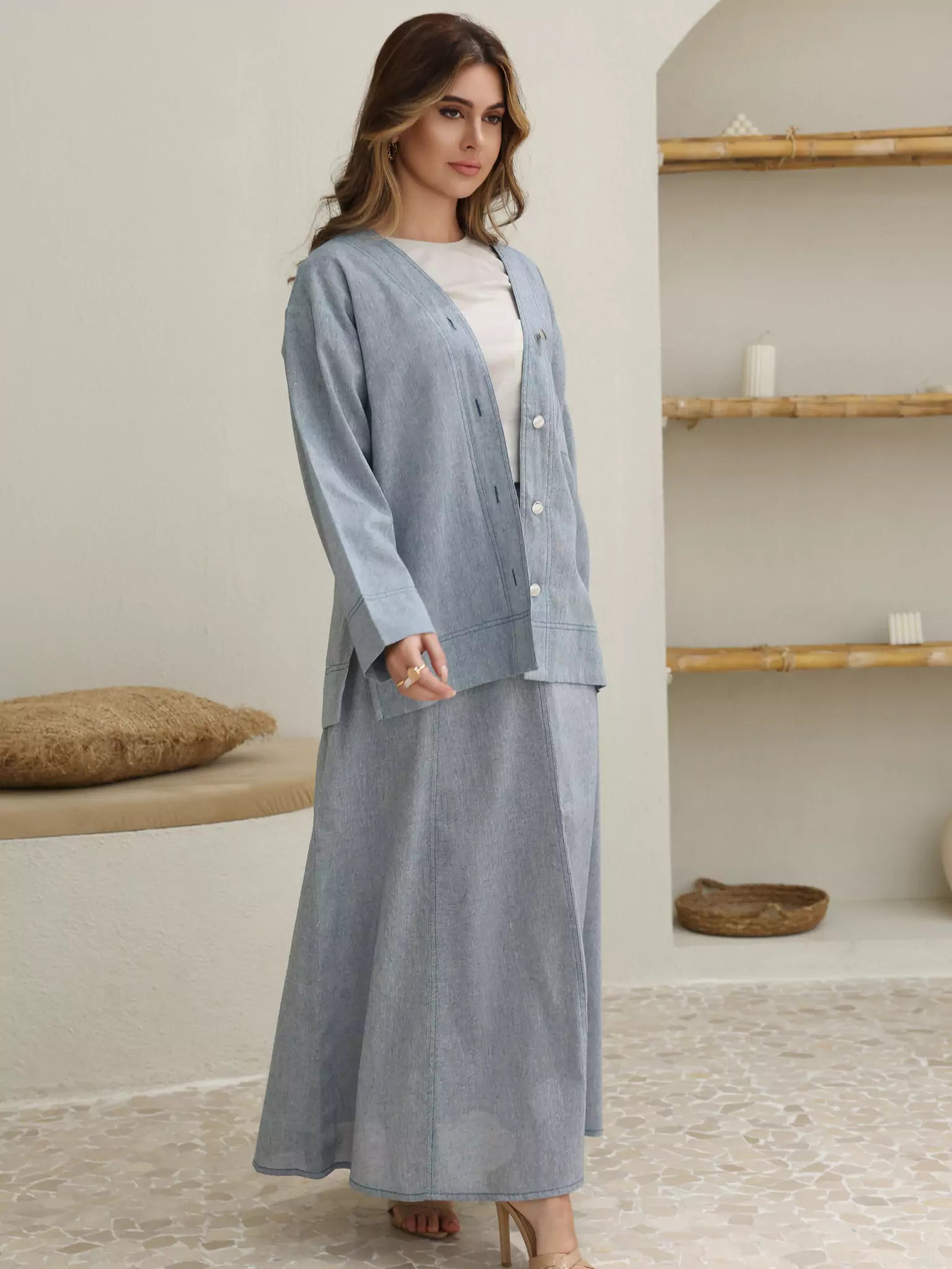 Skye Skirt And Shirt Set