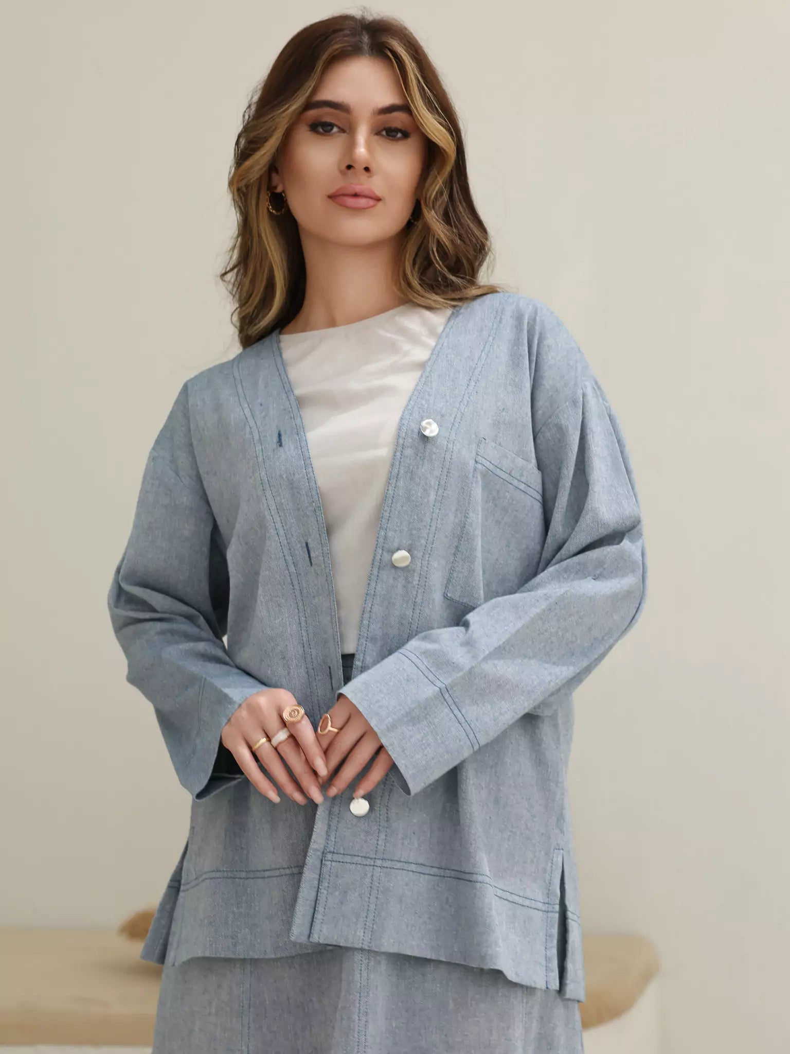 Skye Skirt And Shirt Set