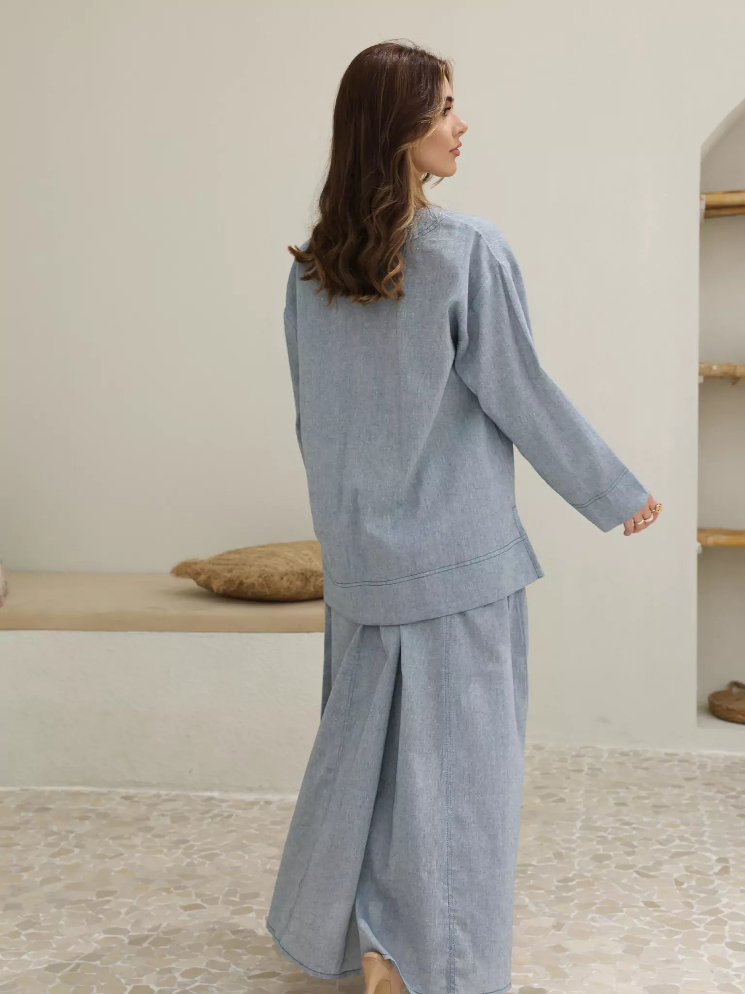 Skye Skirt And Shirt Set