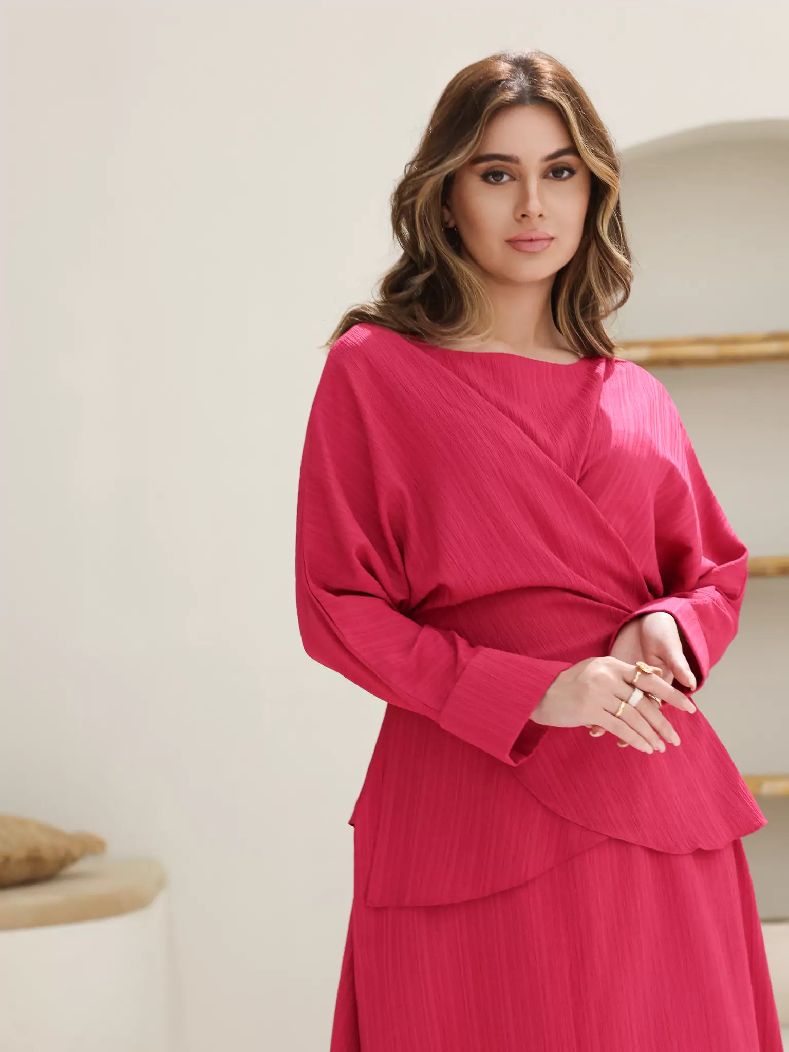 Pinkerbelle Criss Cross long Dress