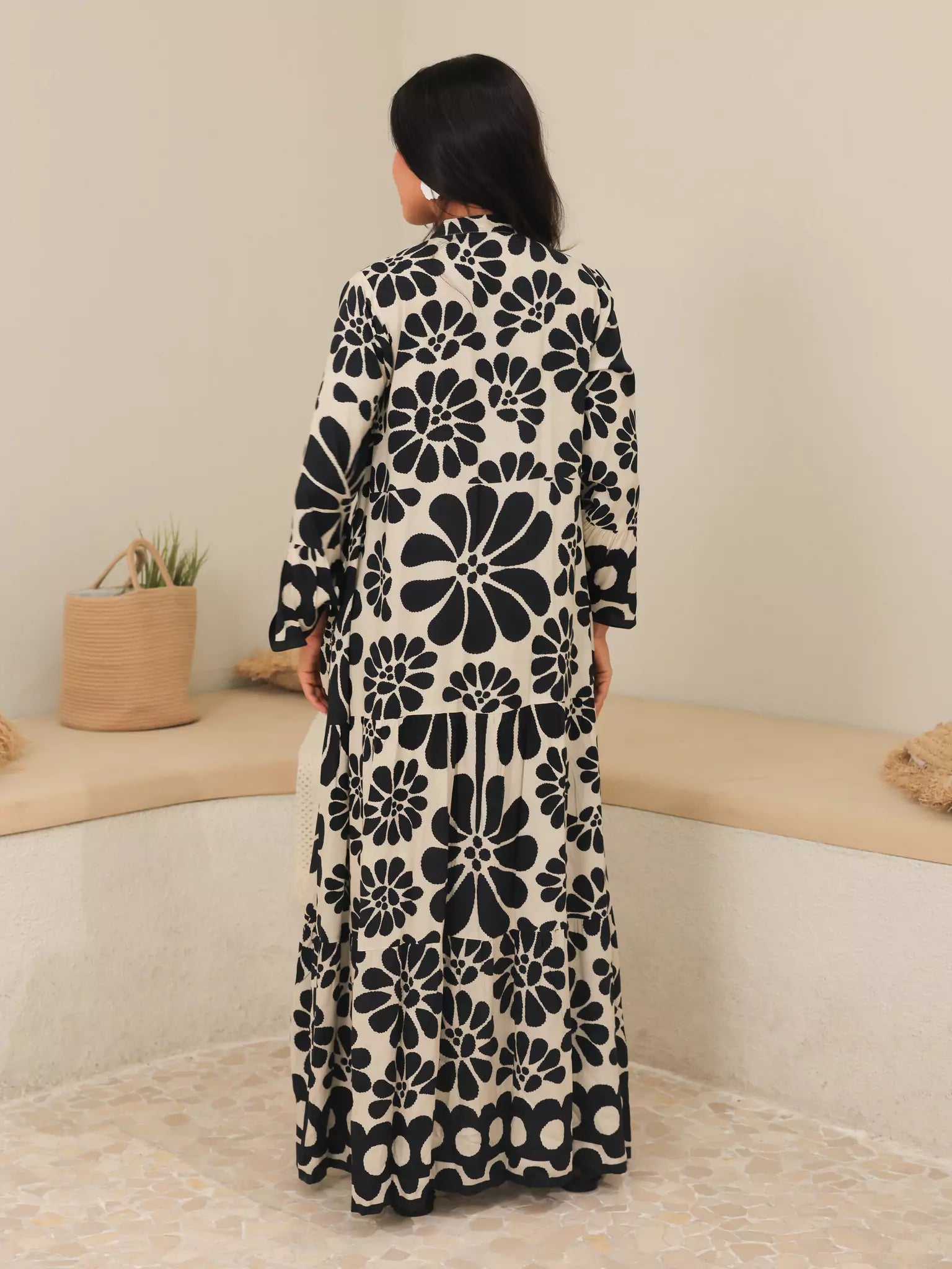 Aurora Black Long Dress