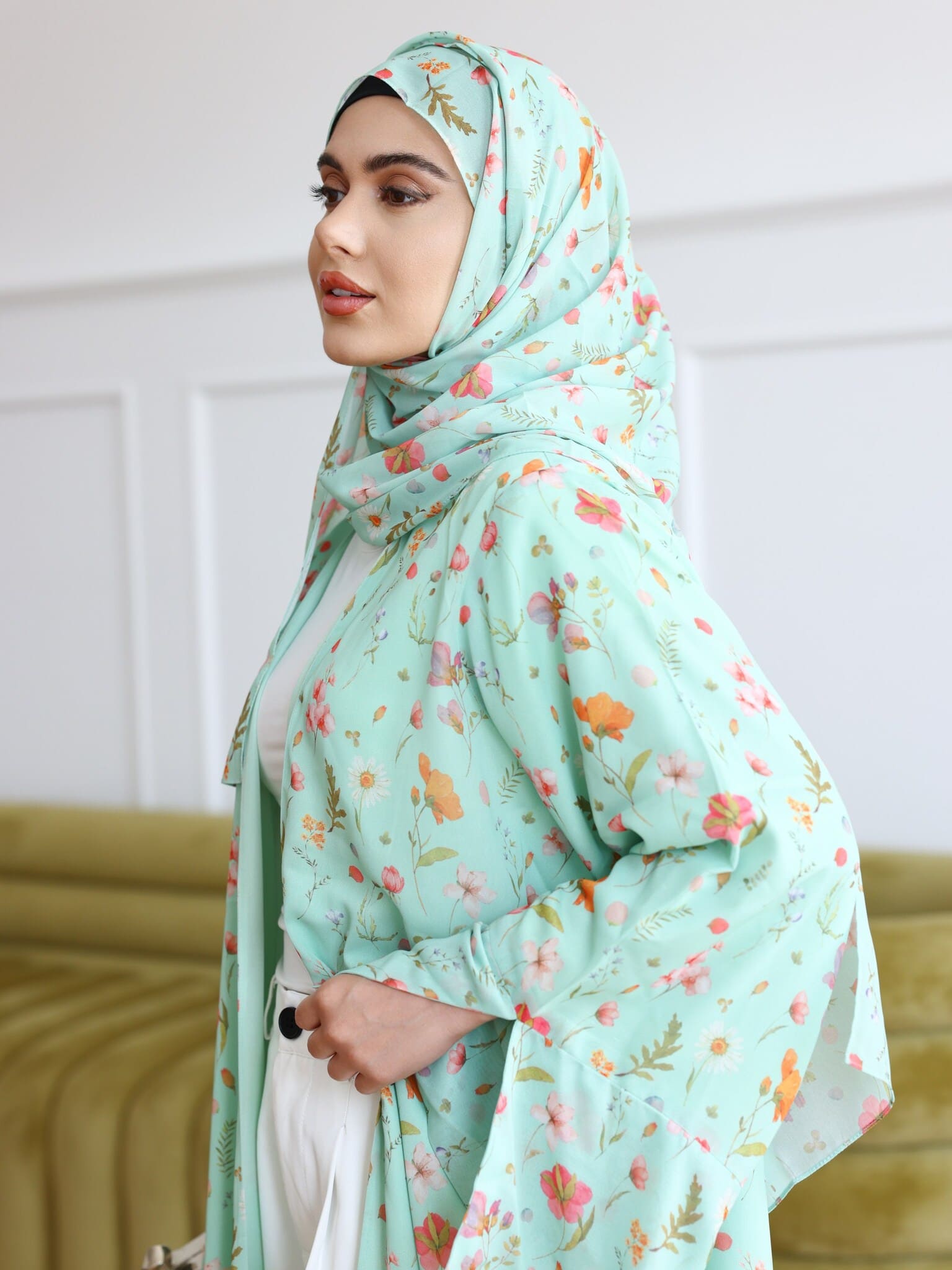Petra Floral Stole