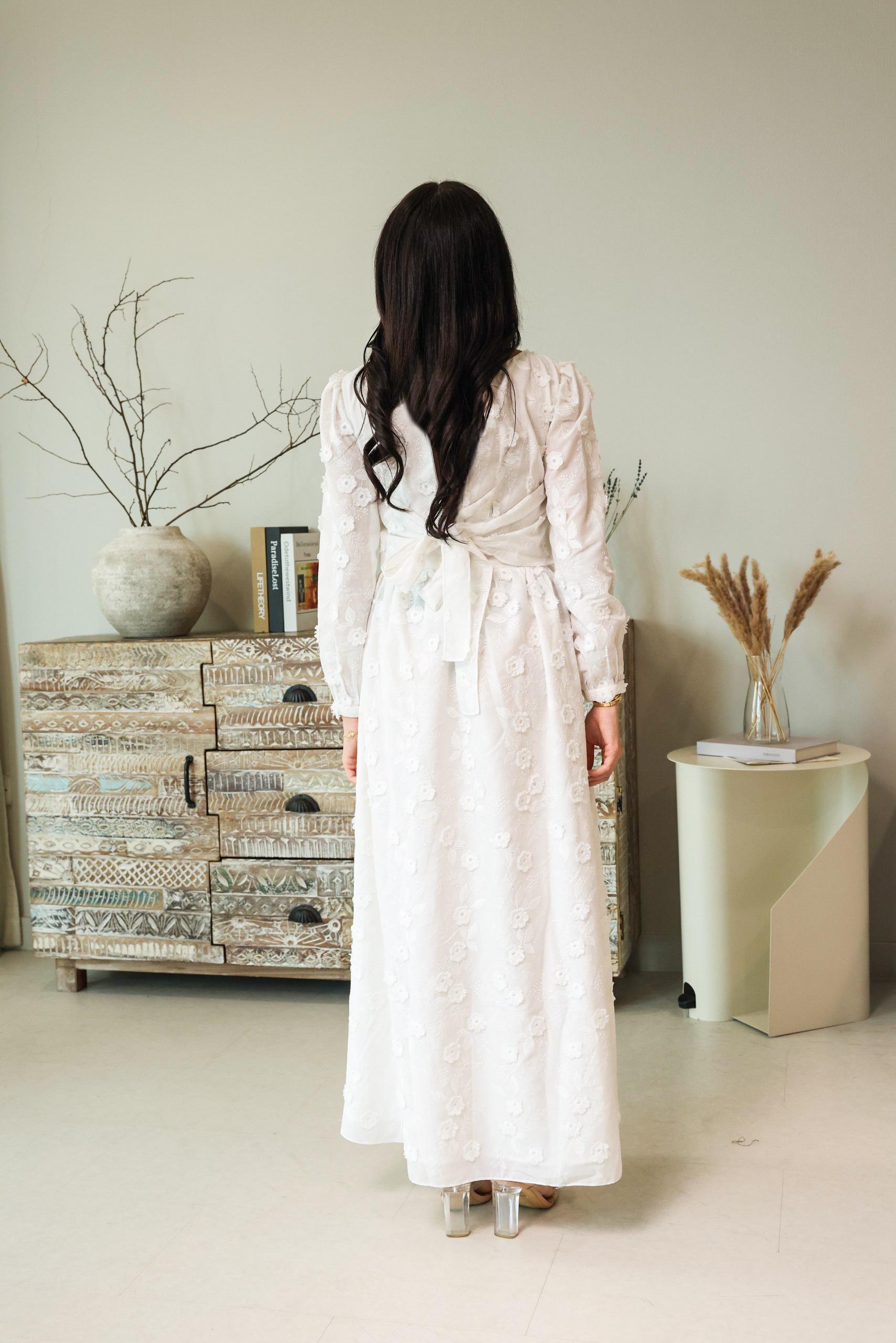 Floraison 3D Floral Dress