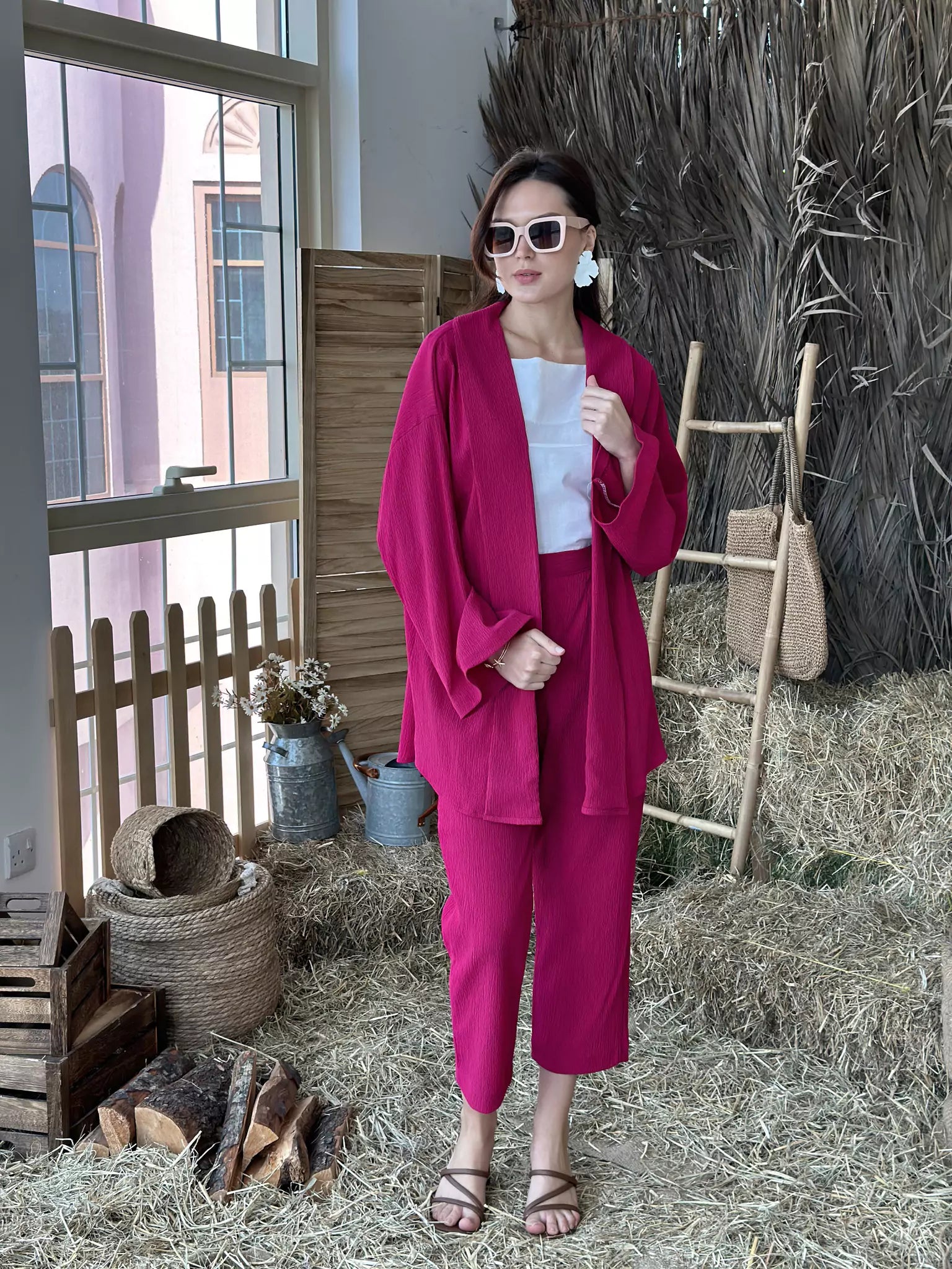 Blossom Pink Crush Co Ord Set