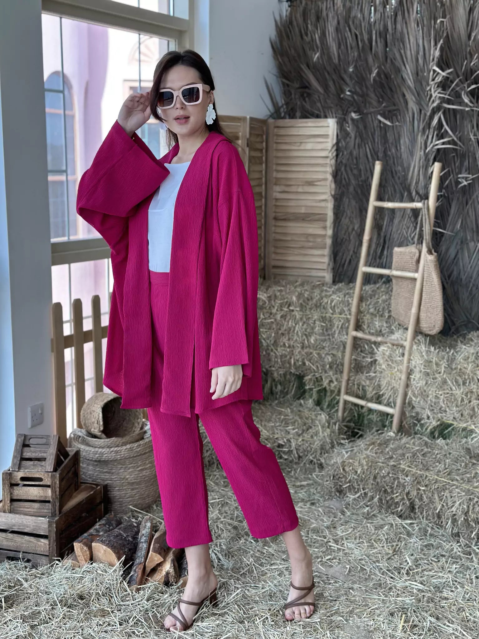 Blossom Pink Crush Co Ord Set