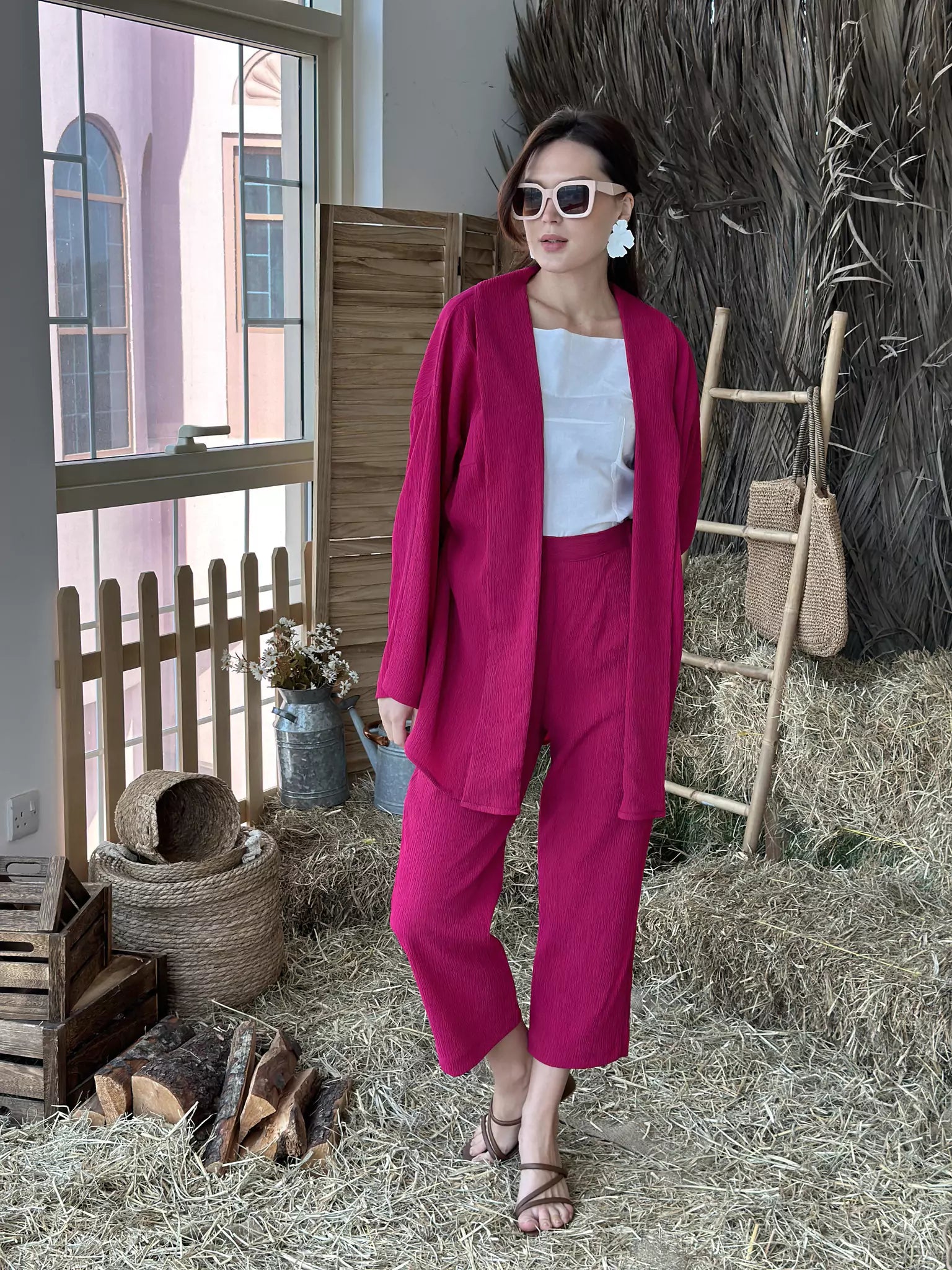 Blossom Pink Crush Co Ord Set