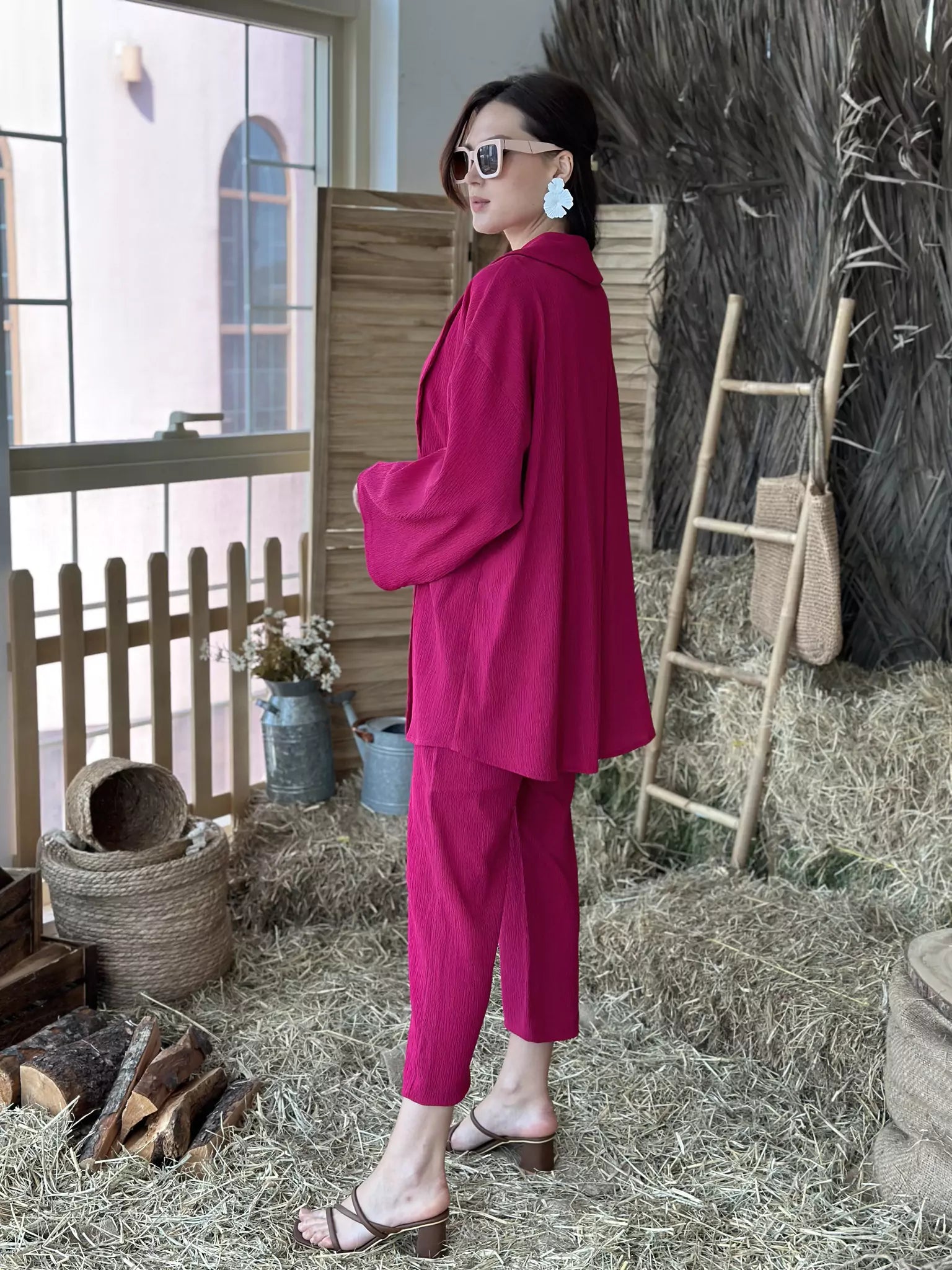 Blossom Pink Crush Co Ord Set