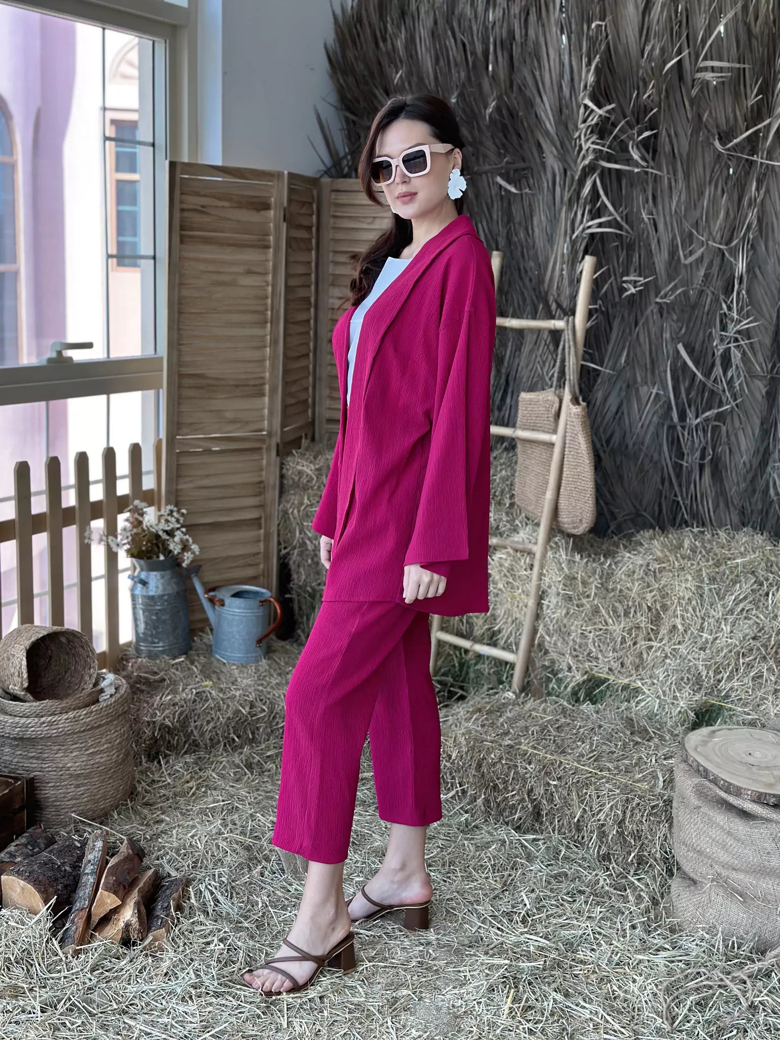 Blossom Pink Crush Co Ord Set