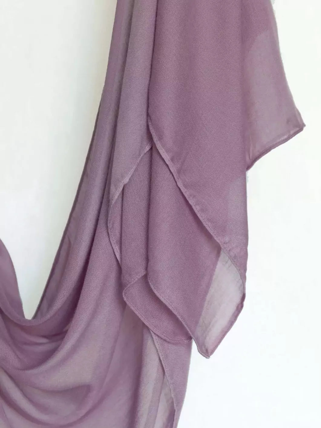 Breathable Soft Lilac Modal Hijab
