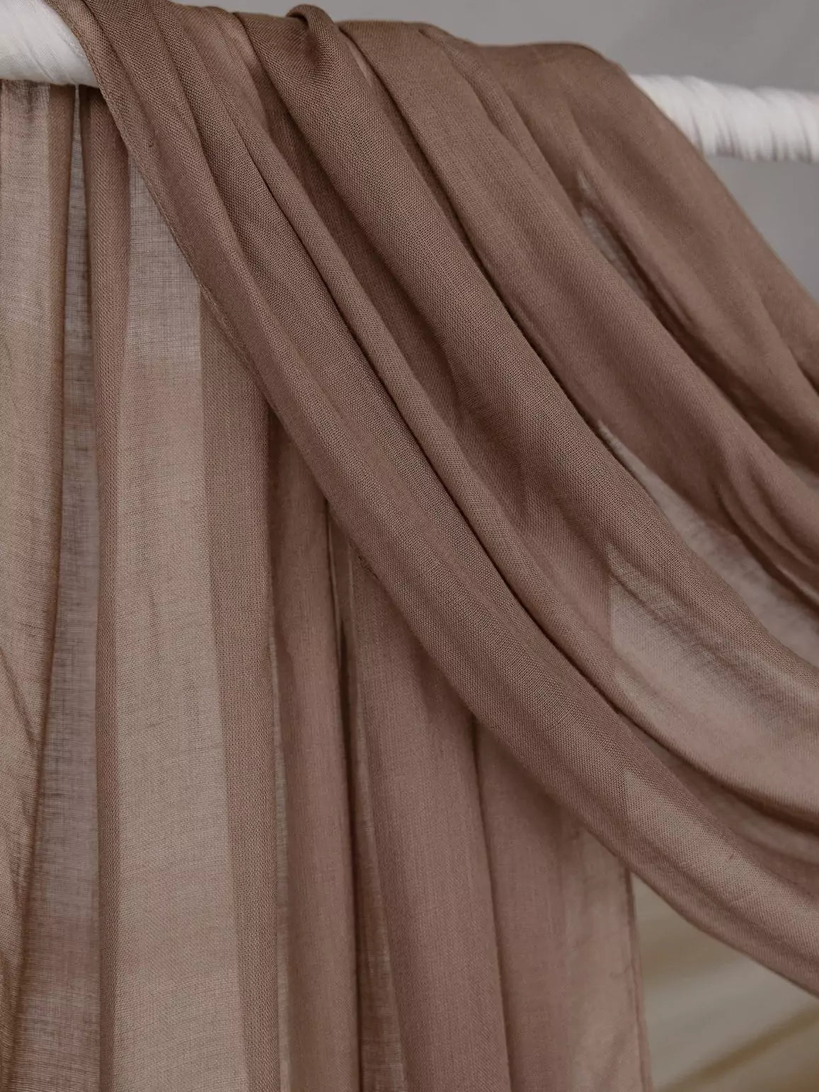 Breathable Soft Coffee Modal Hijab