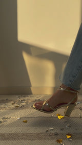 Diana Gold Heels