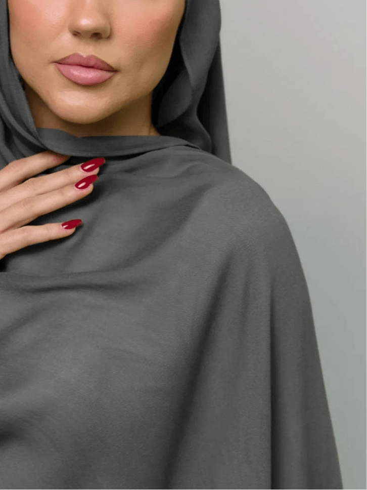 Breathable Soft Graya Modal Hijab - Sowears