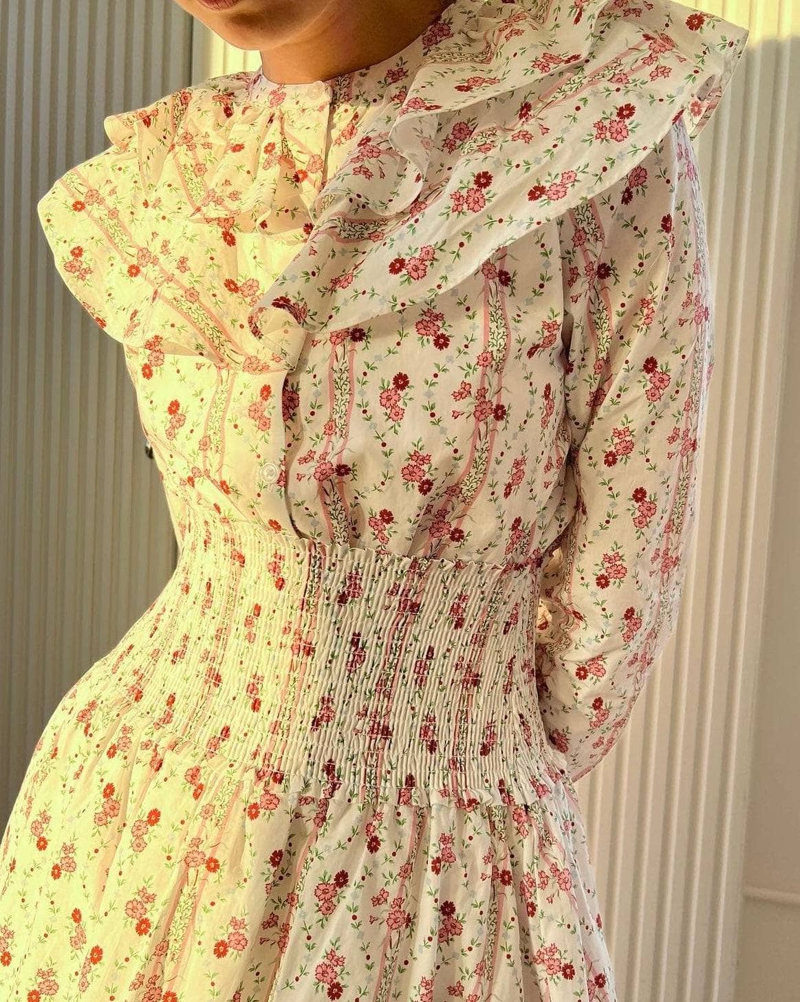 Rebirth Floral Smock Skirt  - Sowears
