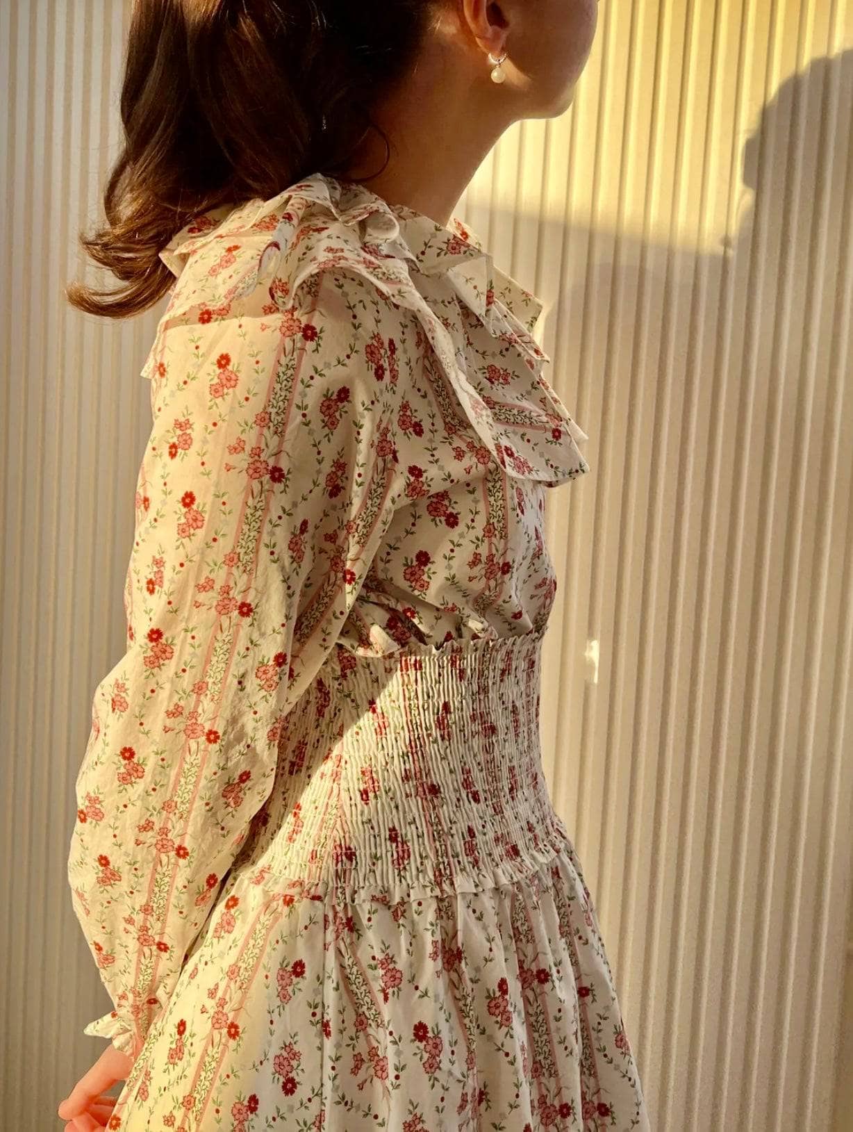 Rebirth Floral Smock Skirt  - Sowears