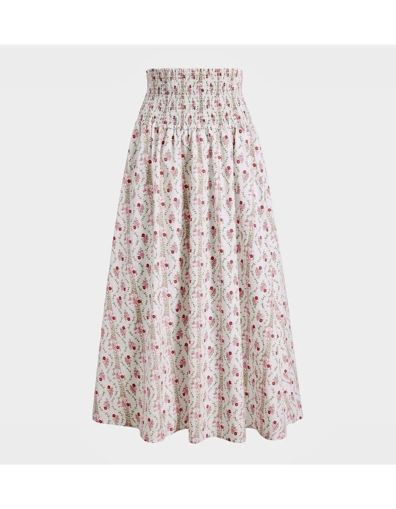 Rebirth Floral Smock Skirt  - Sowears