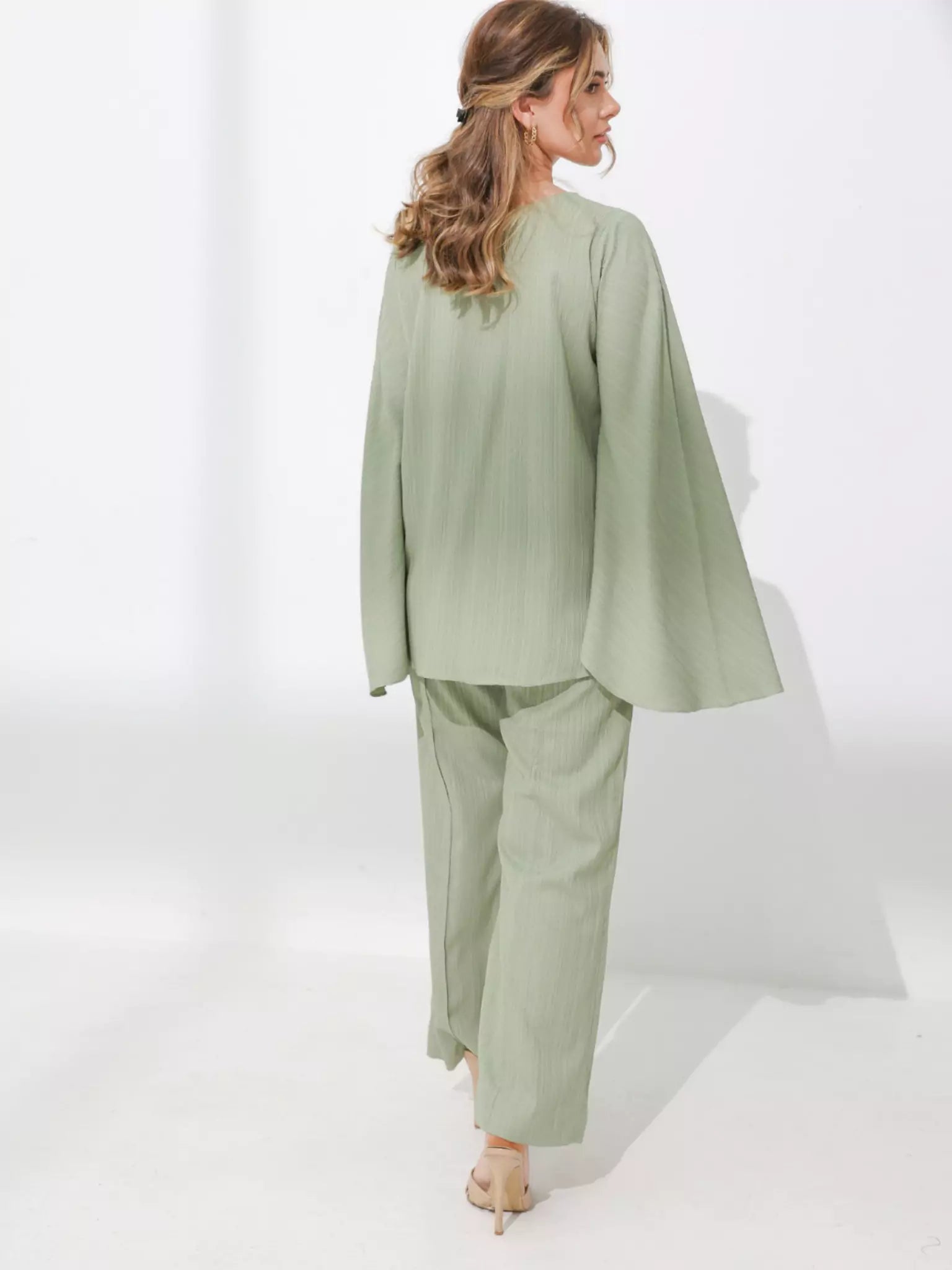 Mintora Pastel Green Co Ord Set