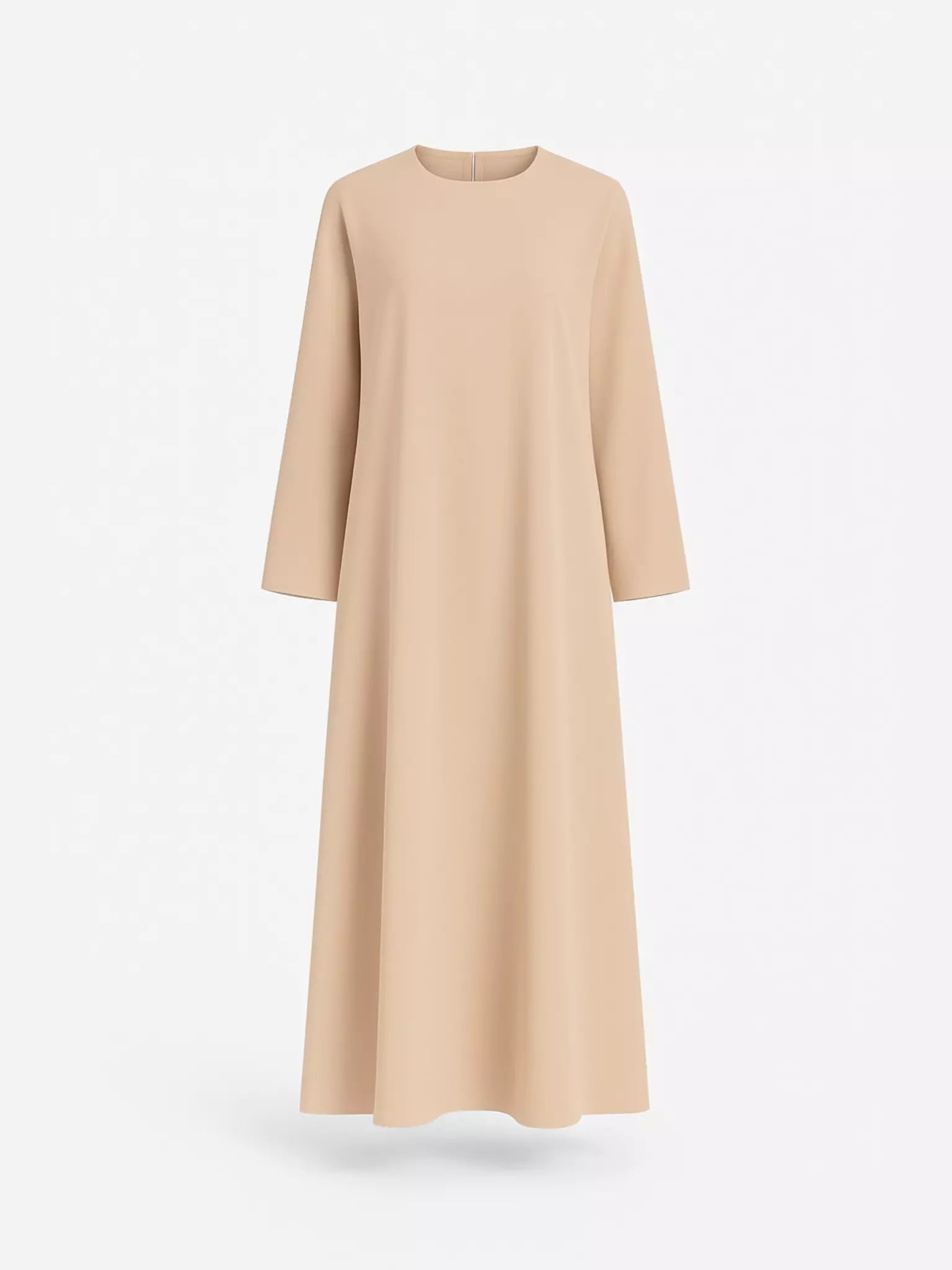 Full Sleeves Dress - Beige