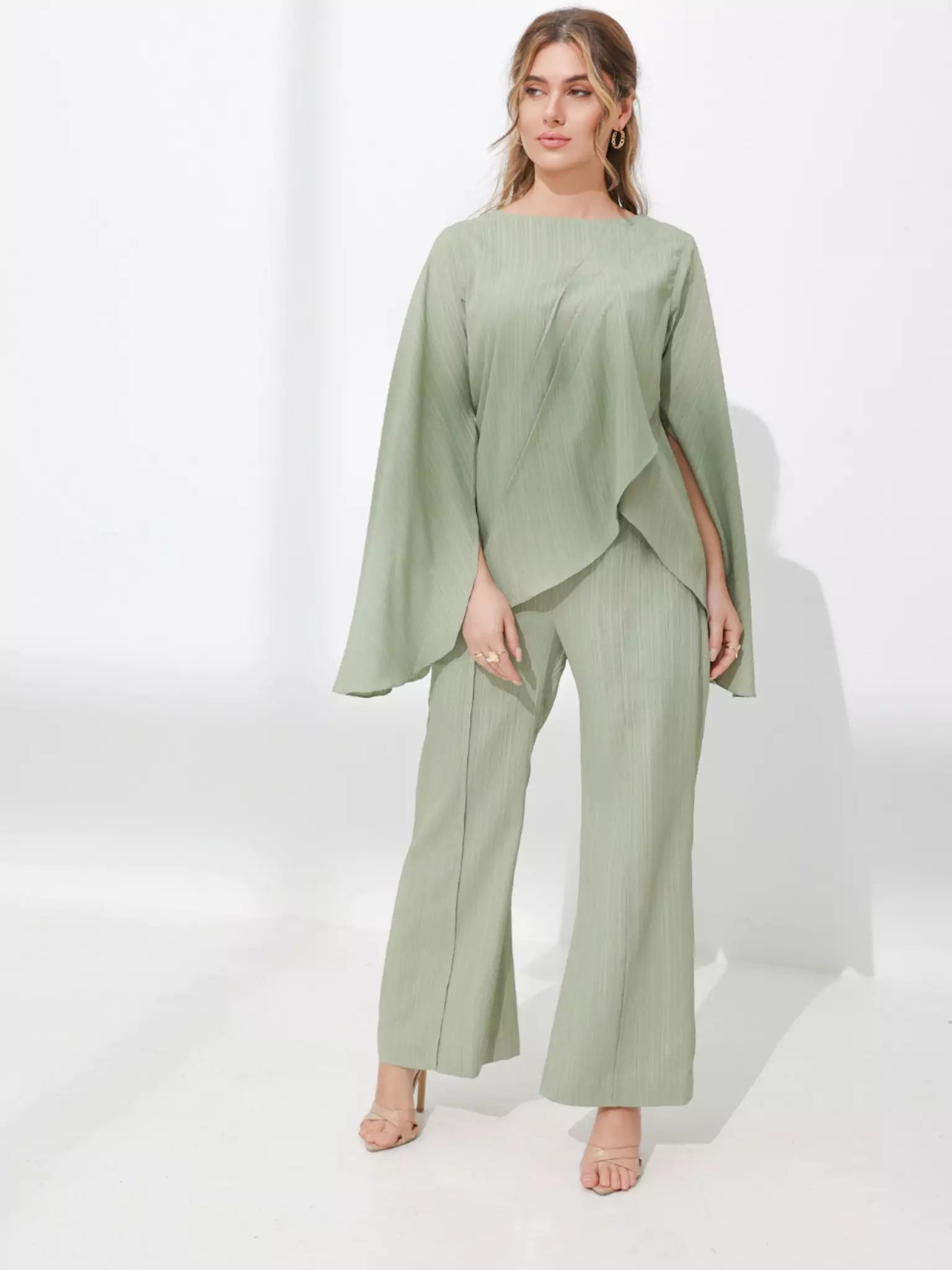 Mintora Pastel Green Co Ord Set