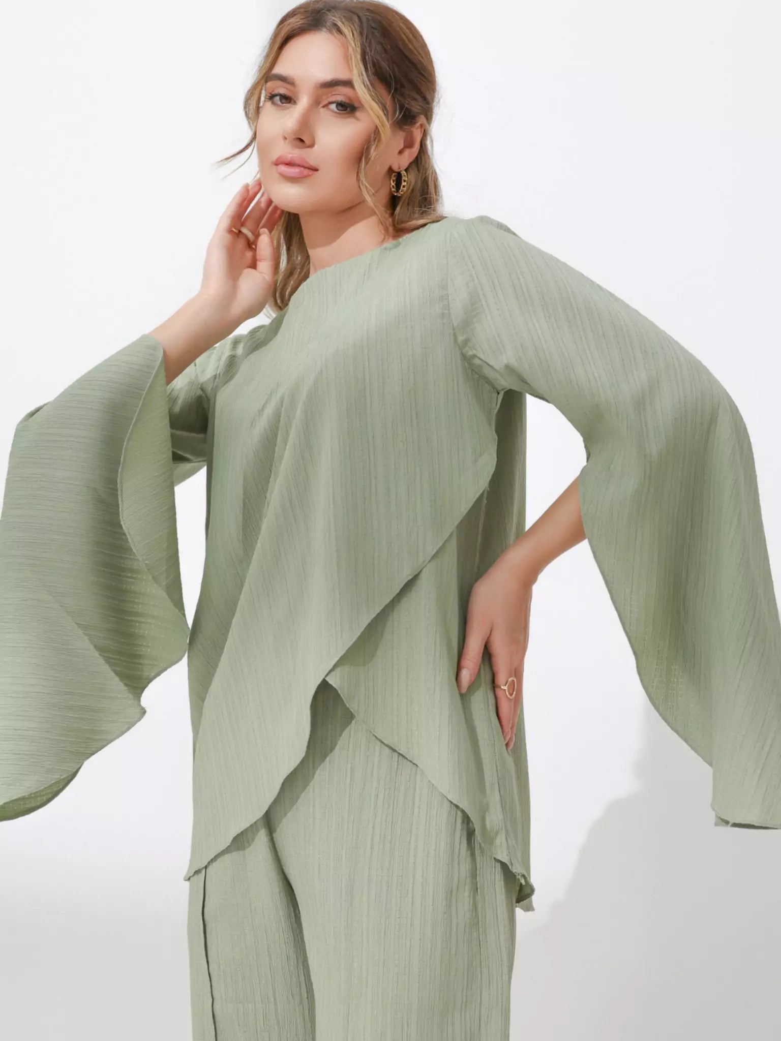 Mintora Pastel Green Co Ord Set