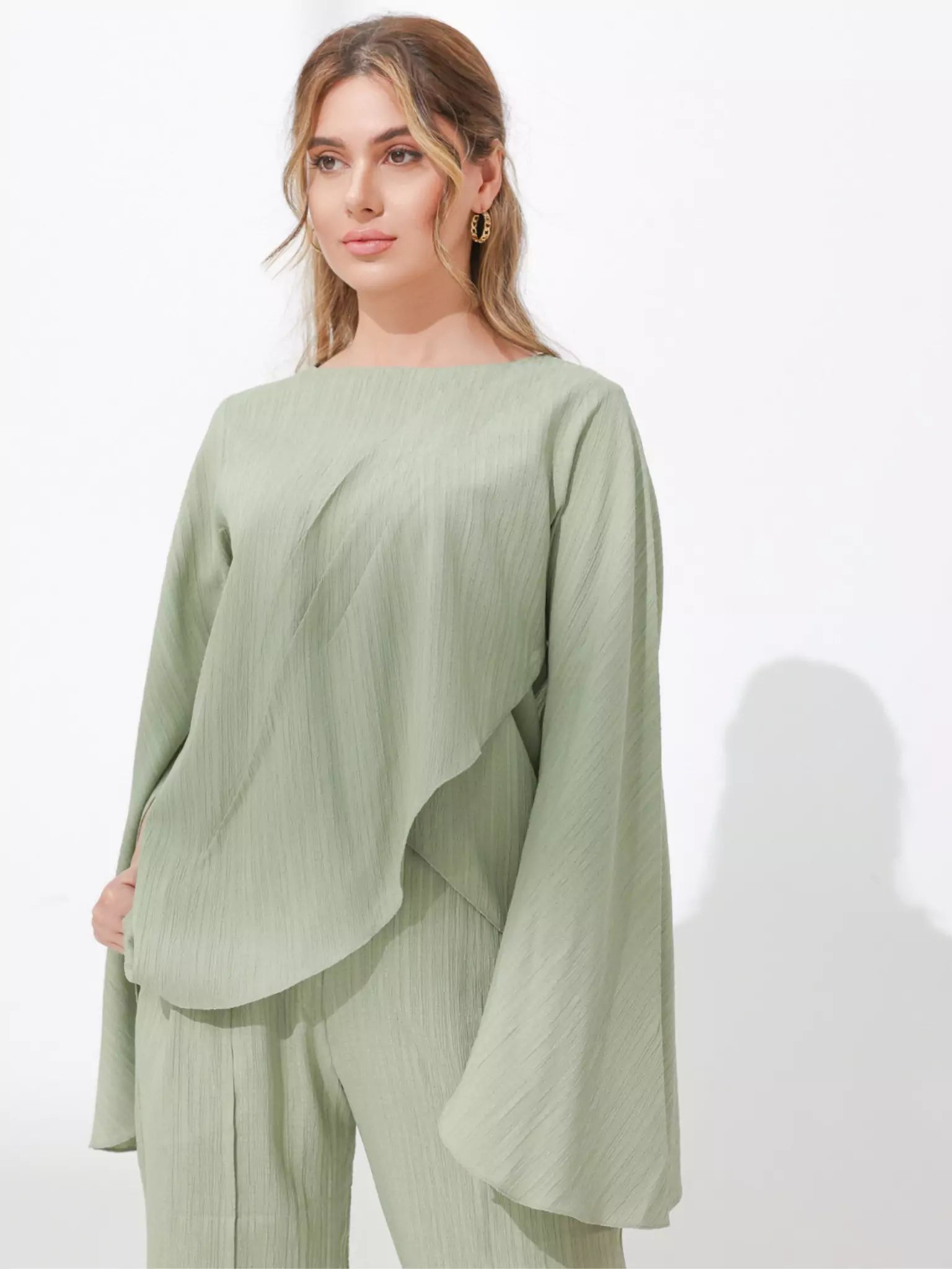 Mintora Pastel Green Co Ord Set