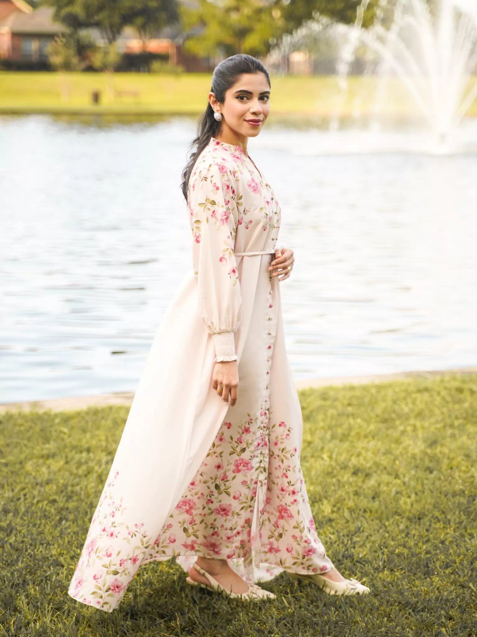 Fleur Essence Long Dress