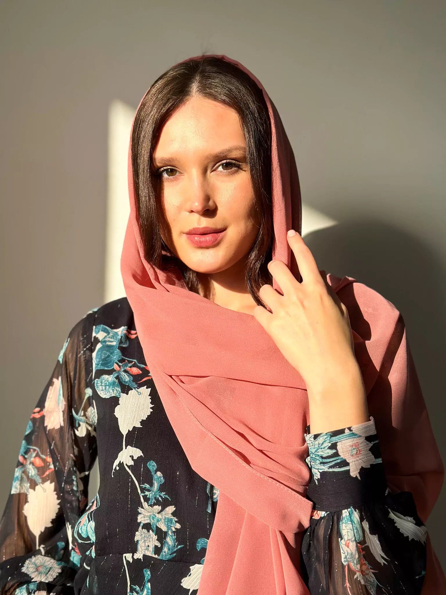 Essential Chiffon Hijab / Stole - Dusty Pink Apparel & Accessories  - Sowears