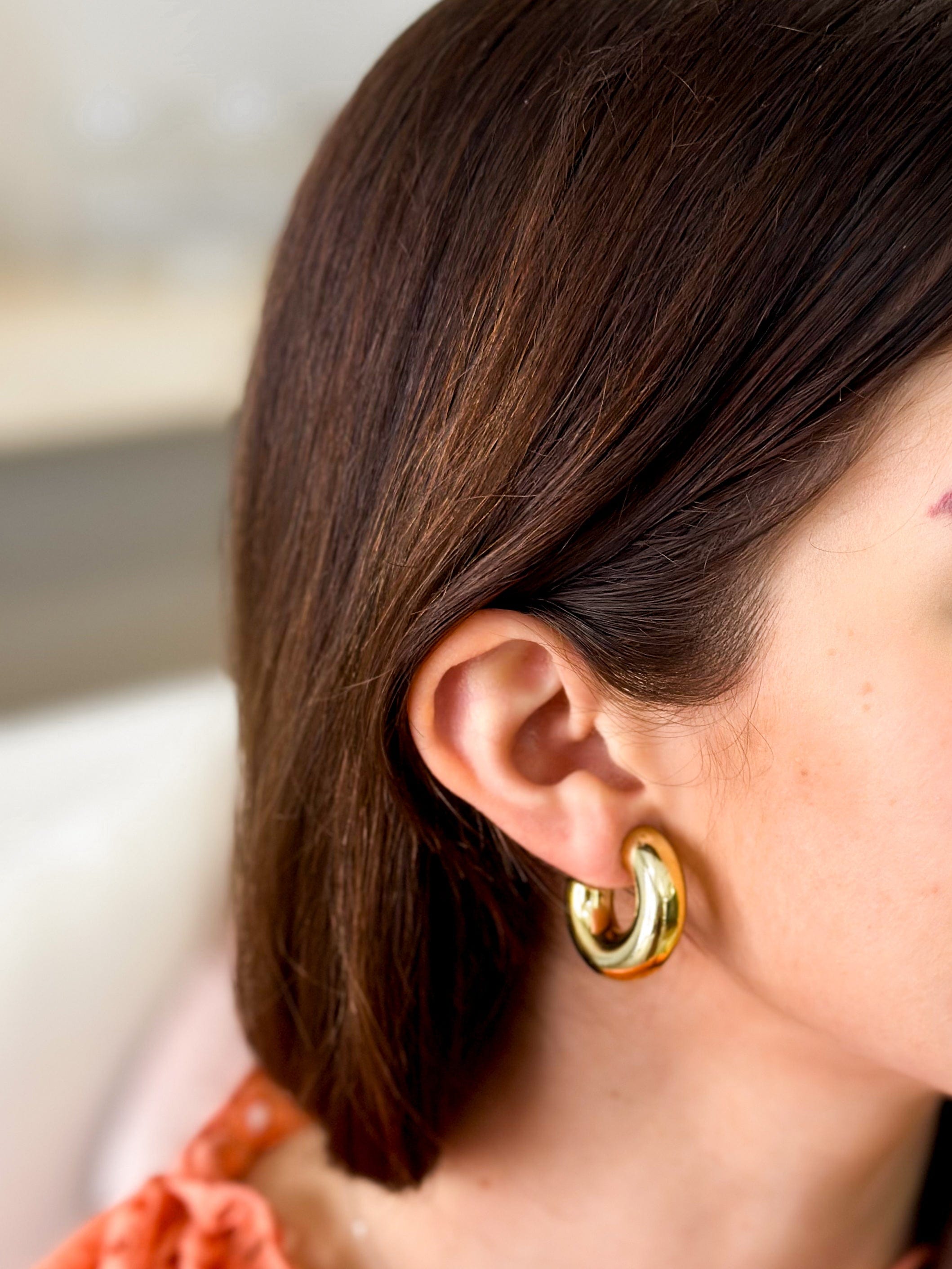 Radiant Earrings - Gold Apparel & Accessories  - Sowears