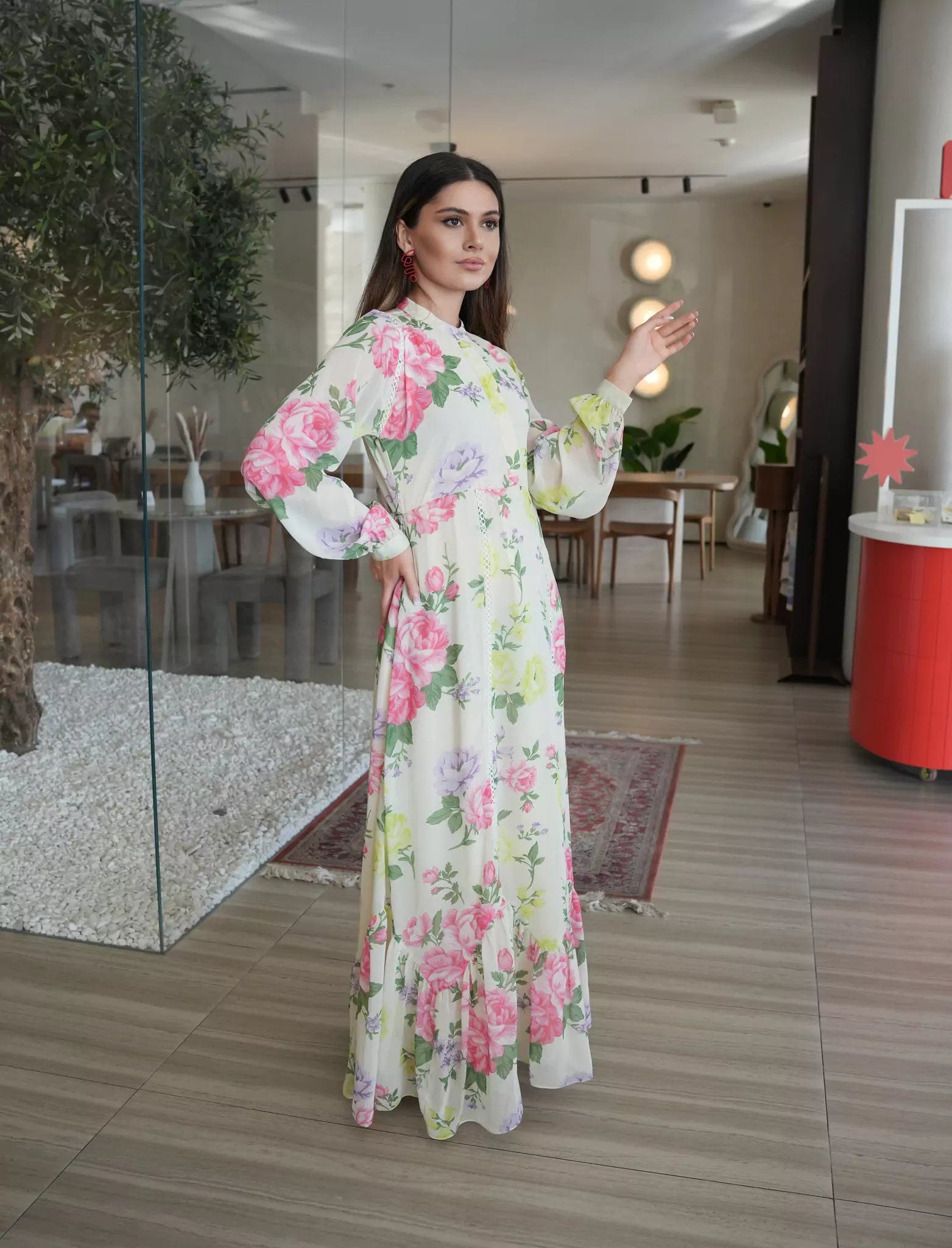 Bloomcore Floral Long Dress Dresses  - Sowears