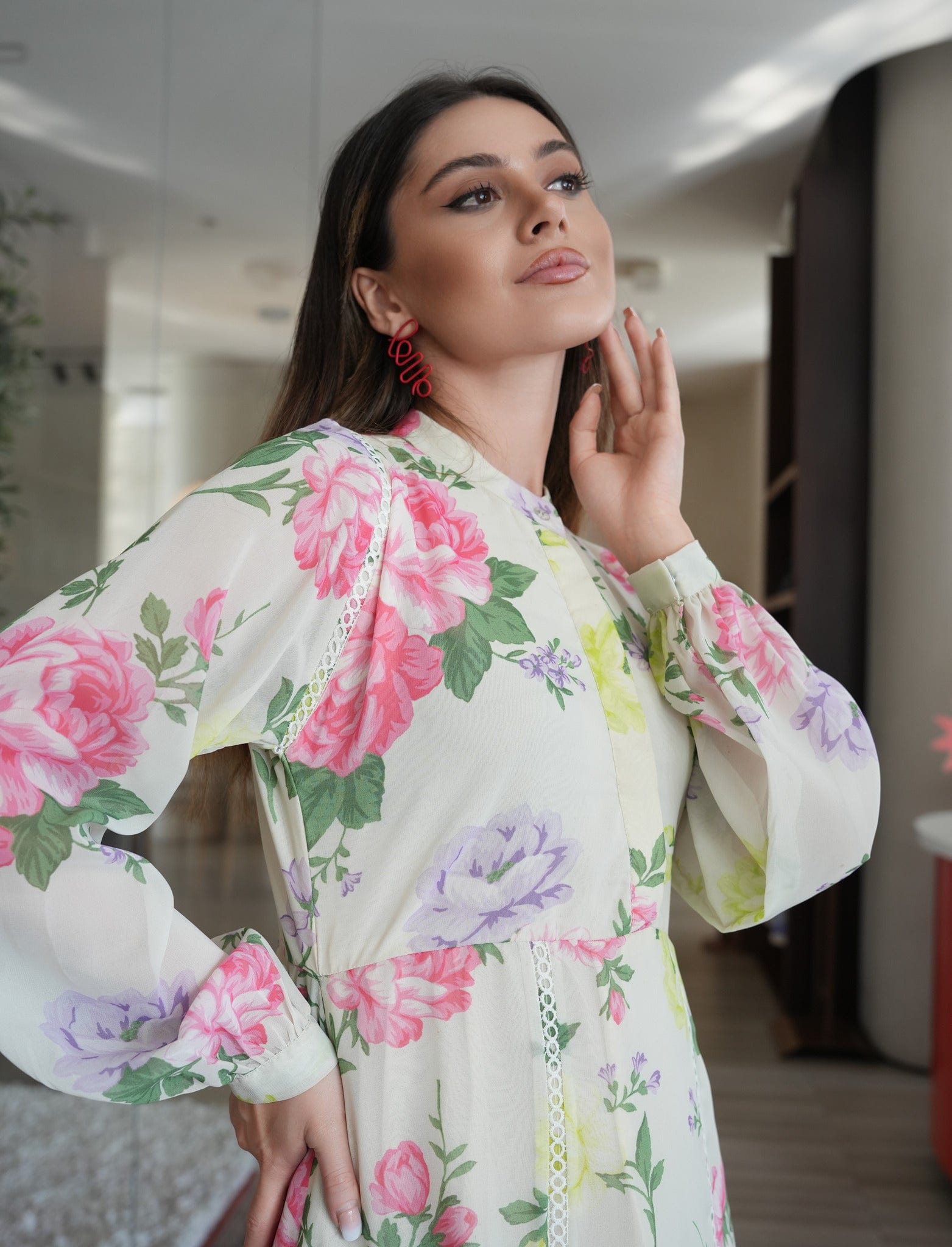 Bloomcore Floral Long Dress Dresses  - Sowears