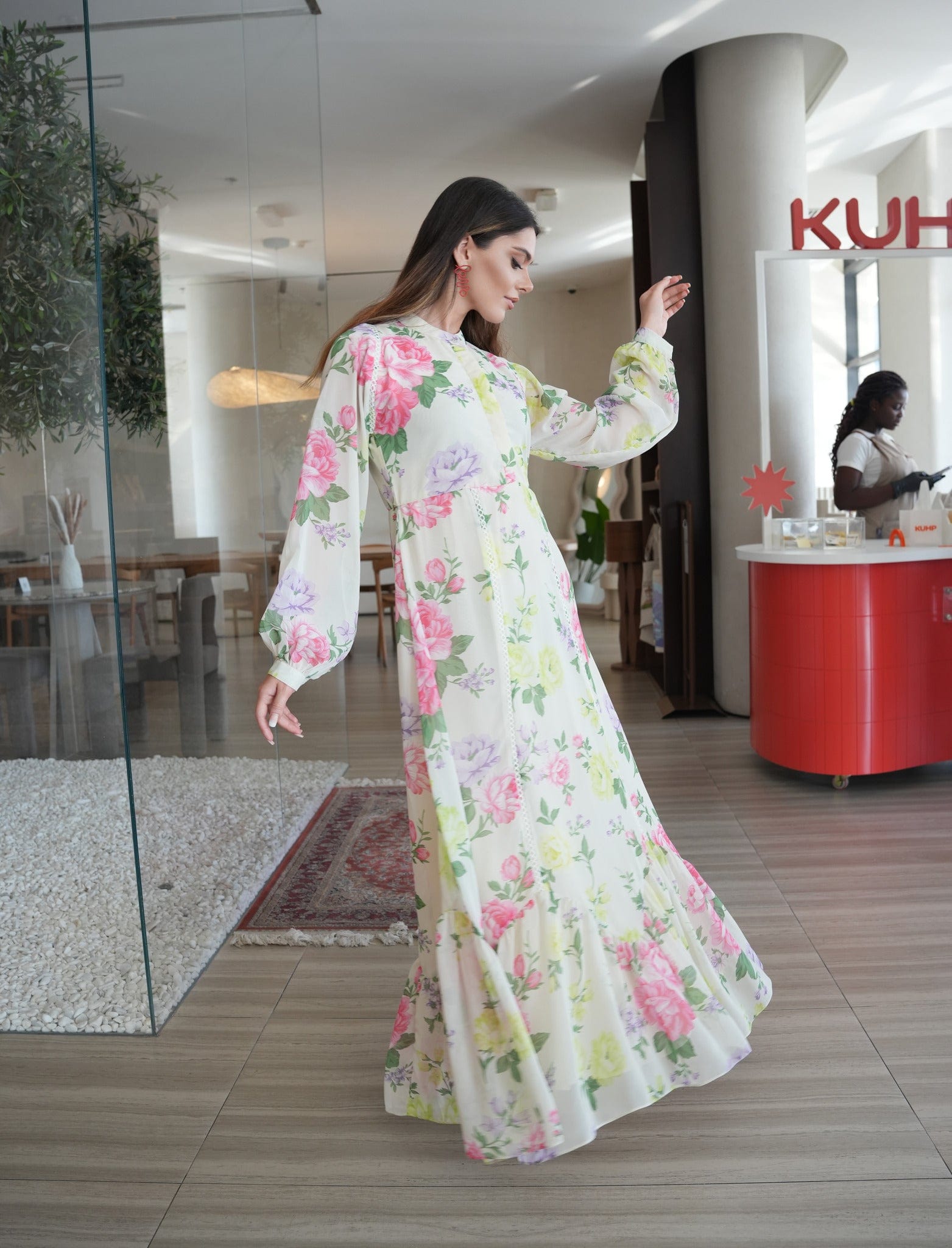 Bloomcore Floral Long Dress Dresses  - Sowears