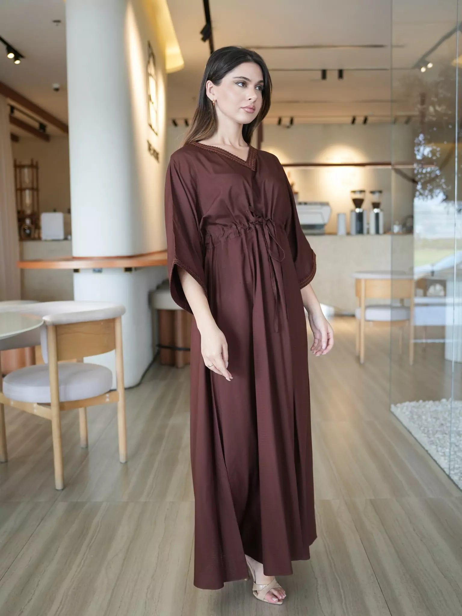 Caster Lace Long Dress Dresses  - Sowears