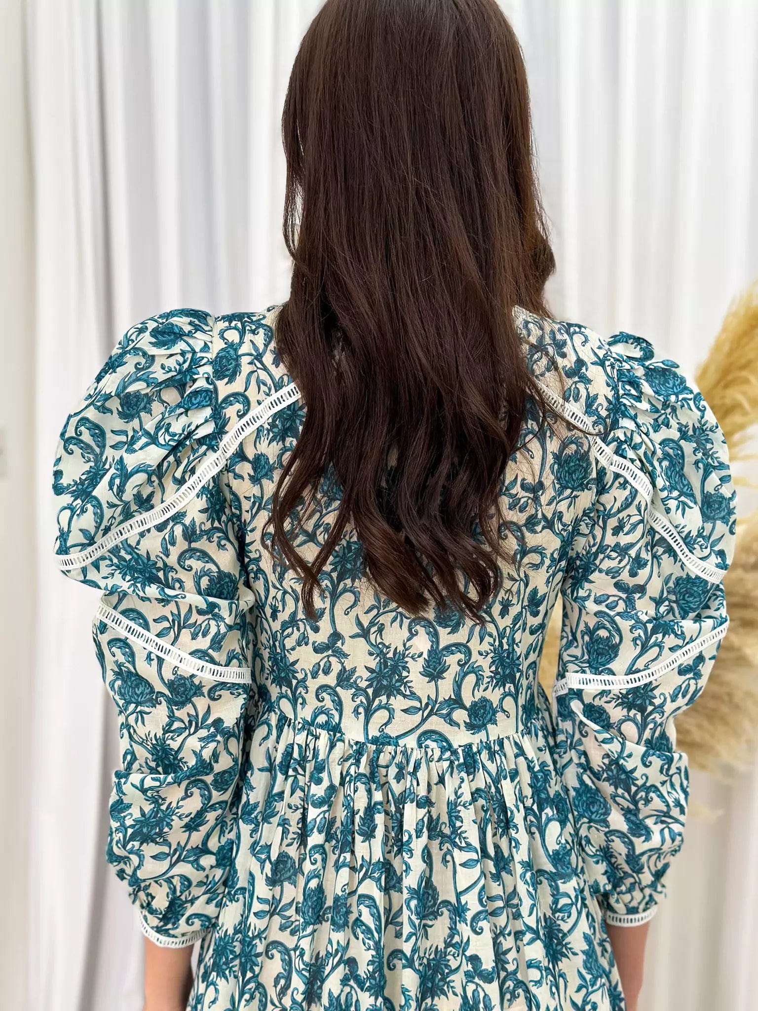French Flora Lace Long Dress Dresses  - Sowears