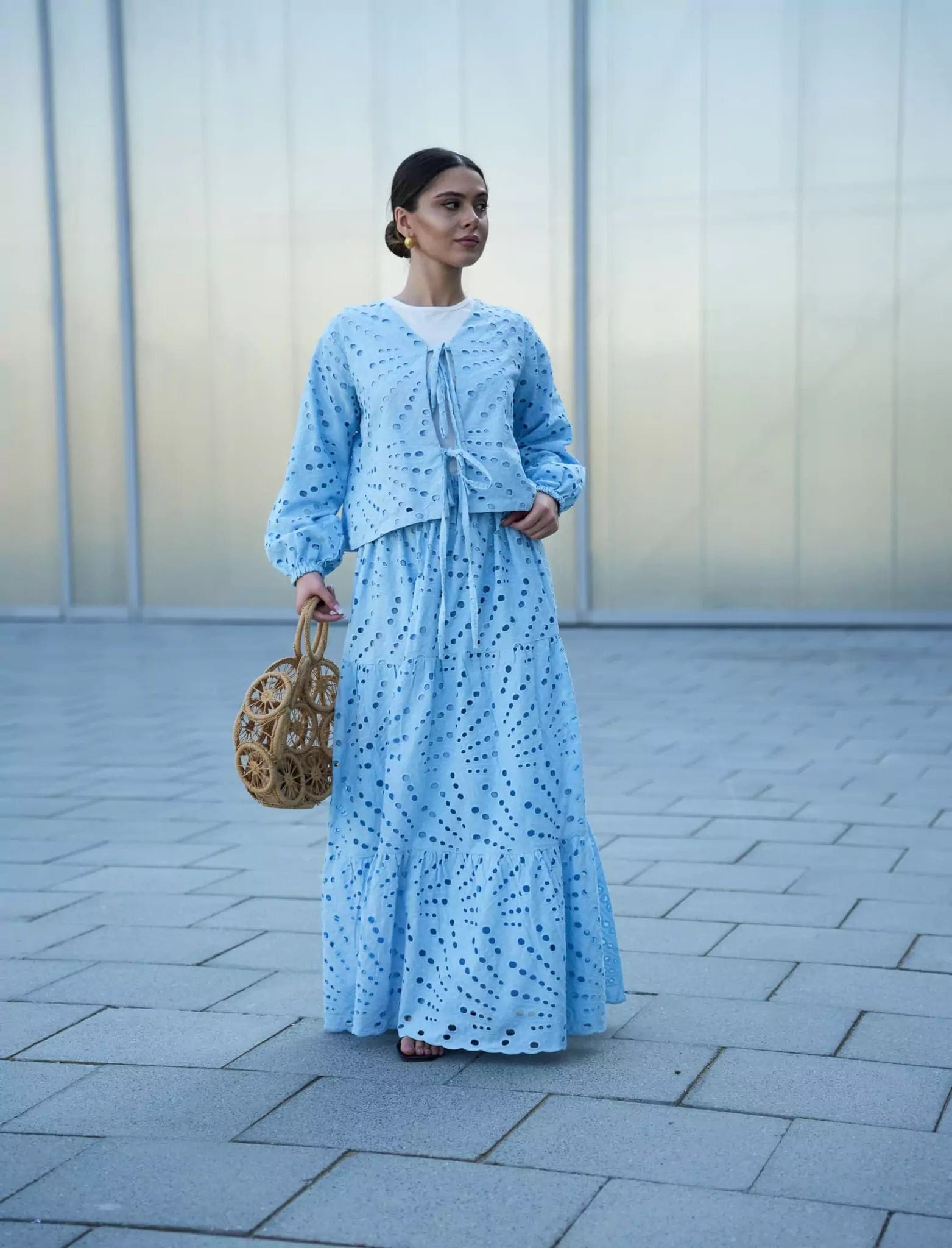 Leia Cut Work Shirt Dresses  - Sowears