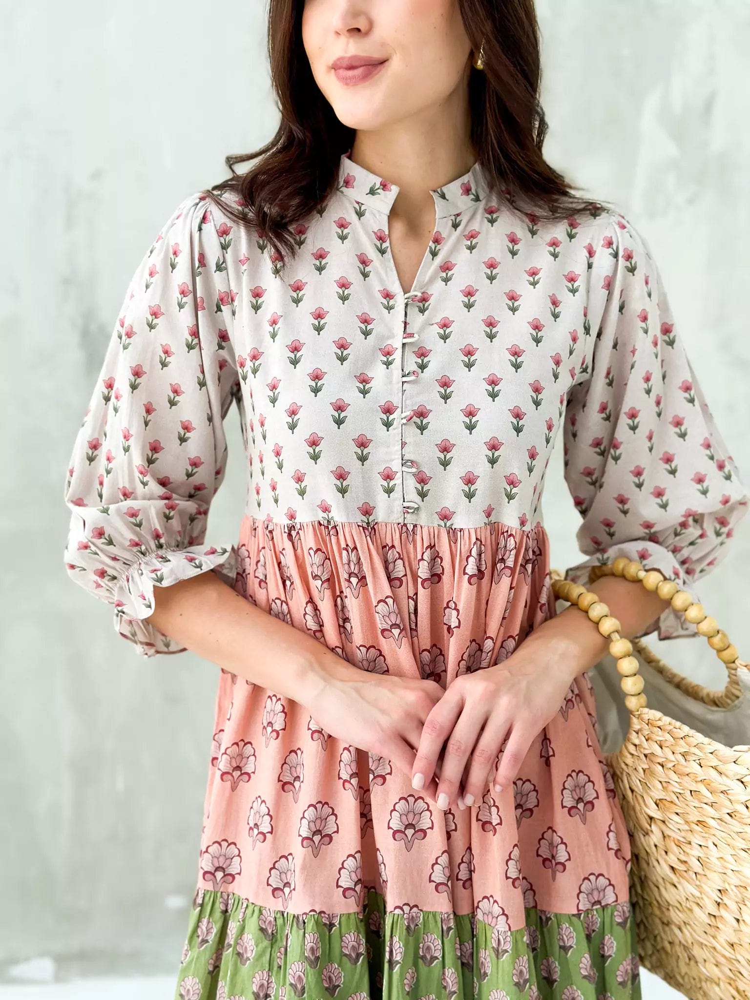 Martie Floral Long Dress Dresses  - Sowears