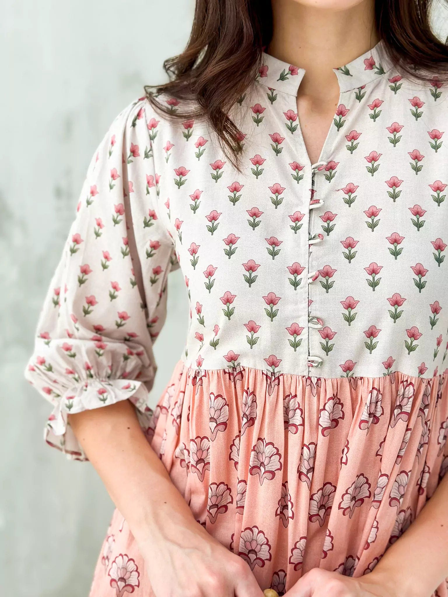 Martie Floral Long Dress Dresses  - Sowears