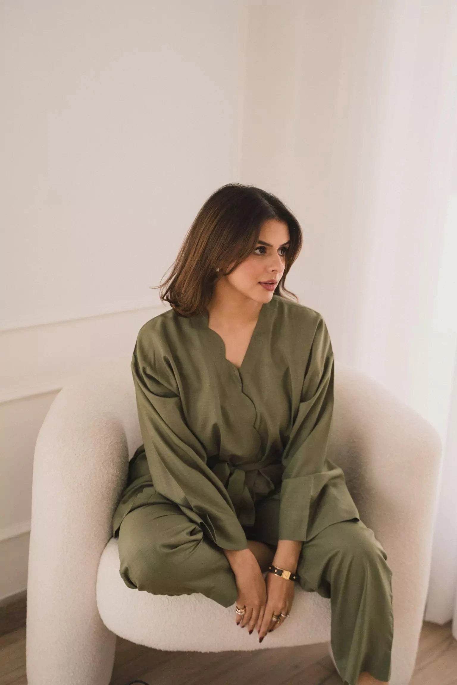 Bosque Scallop Co Ord Set Outfit Sets  - Sowears