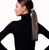 Rhinestone Circular Hair Clip Apparel & Accessories  - Sowears
