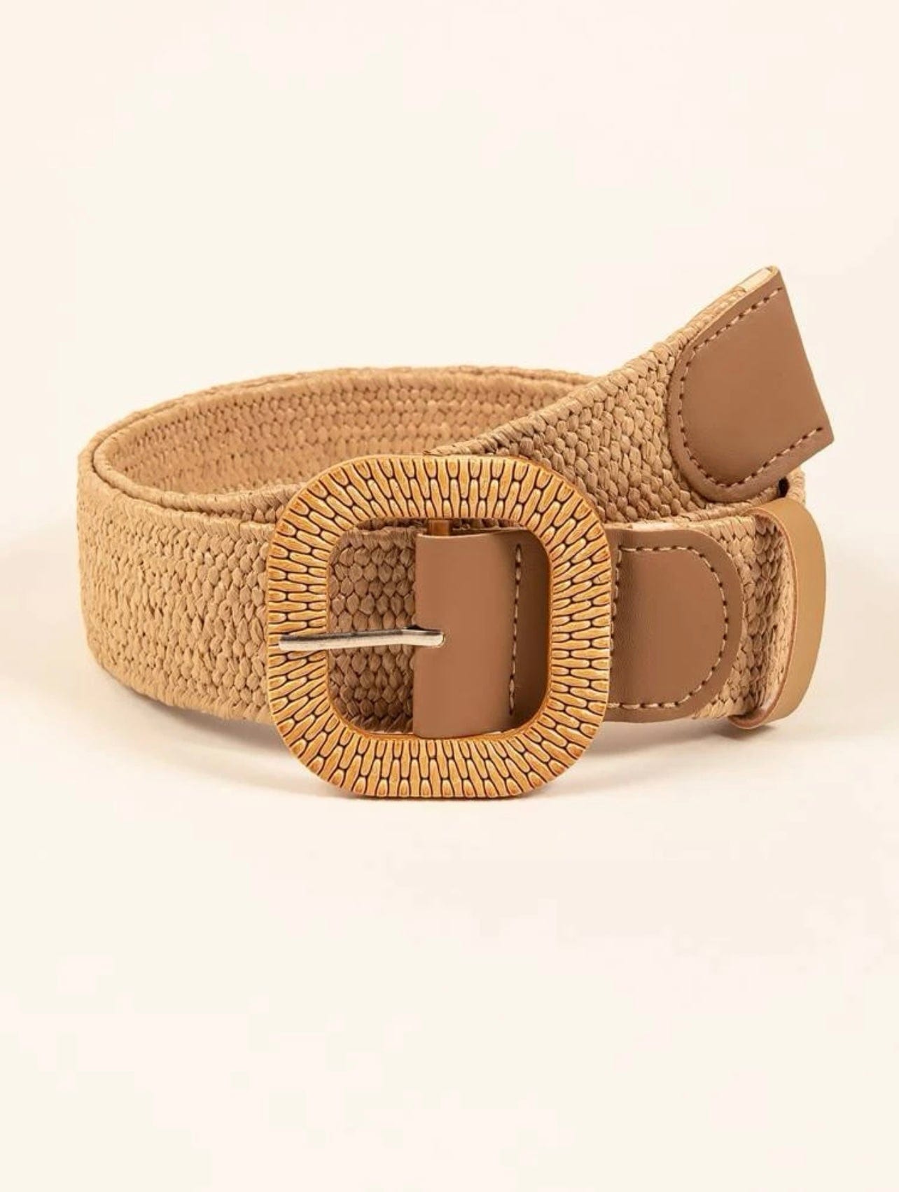 Fashion Brown PU Leather Braided Belt for Ladies Casual Style Pin Buckle  Belt (30-22159) - China Belt and Belts price