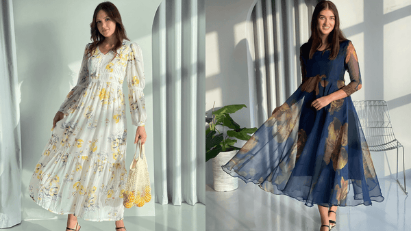 The Top Fashion Trend To Wear: Designer Long Frock