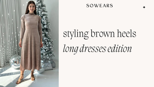 What Color Dress Goes With Brown Heels?