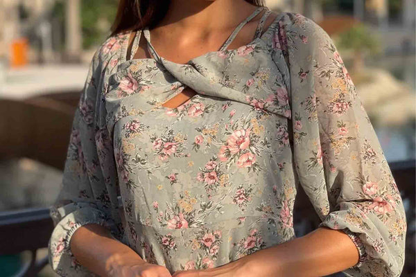 How to Make a Floral Dress Look Formal