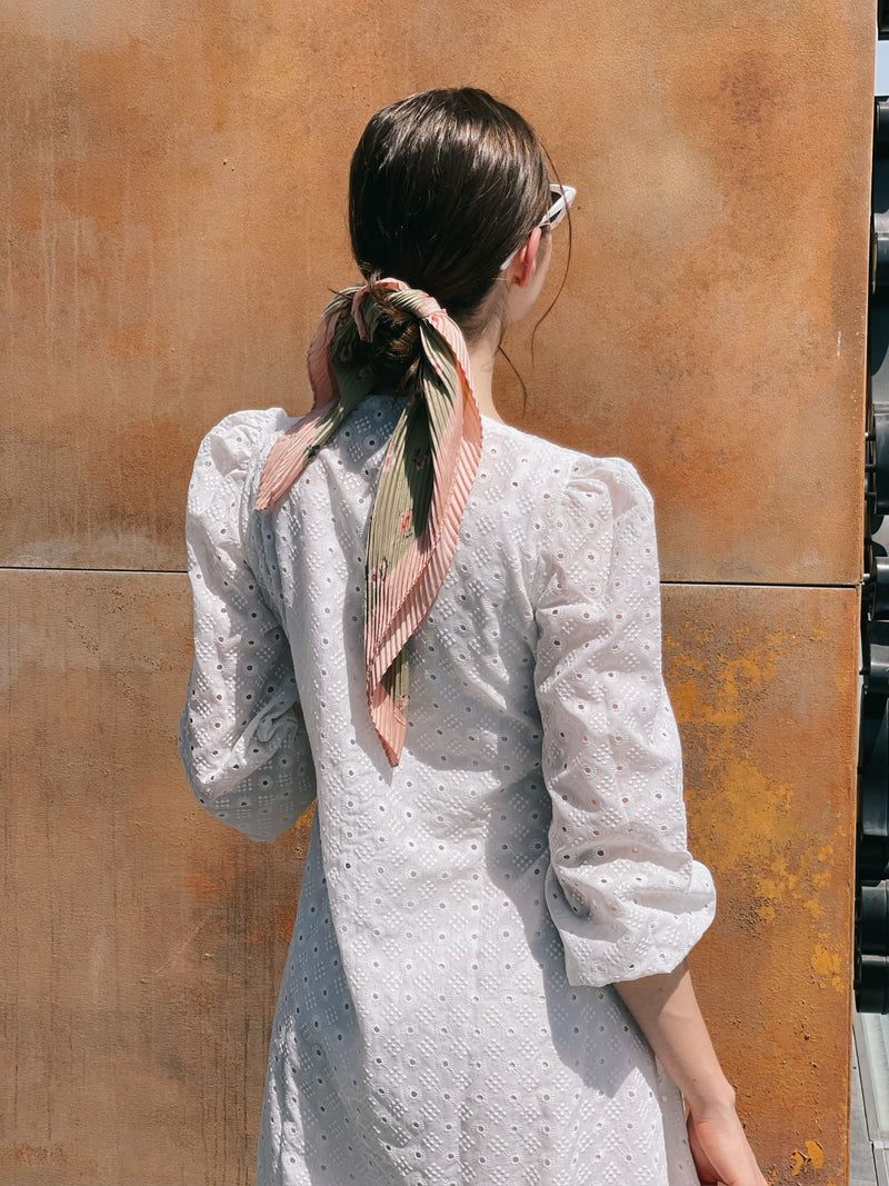 Alice White Cutwork Long Dress