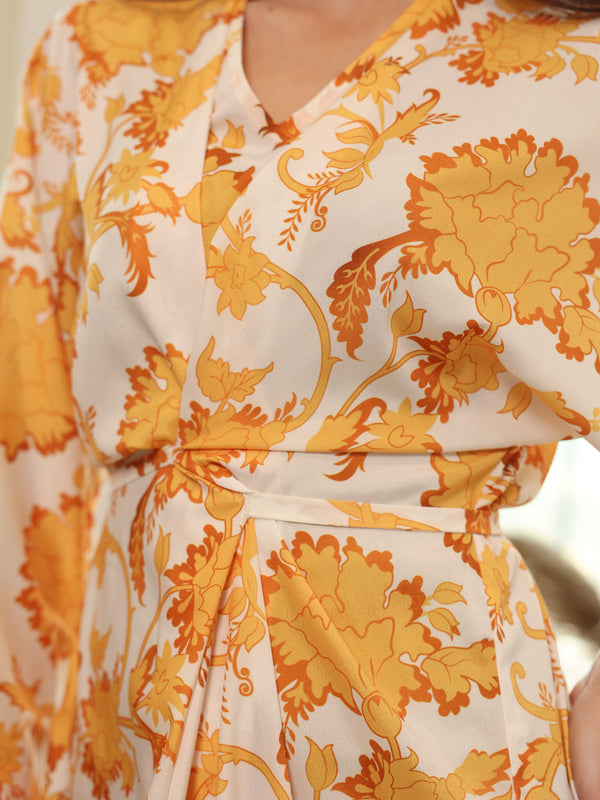 Saffron String Dress