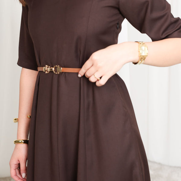 Brown Buckle Belt Brown Buckle Belt
