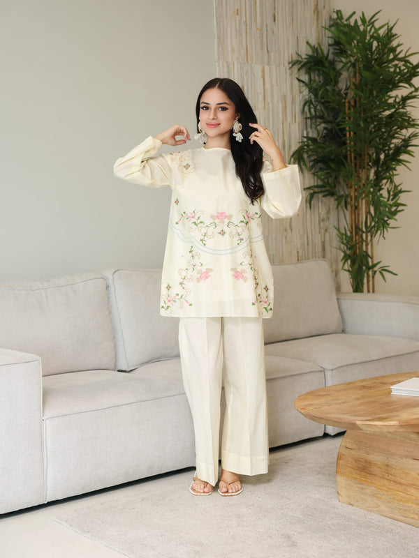 Sarola Embroidered Co Ord Set